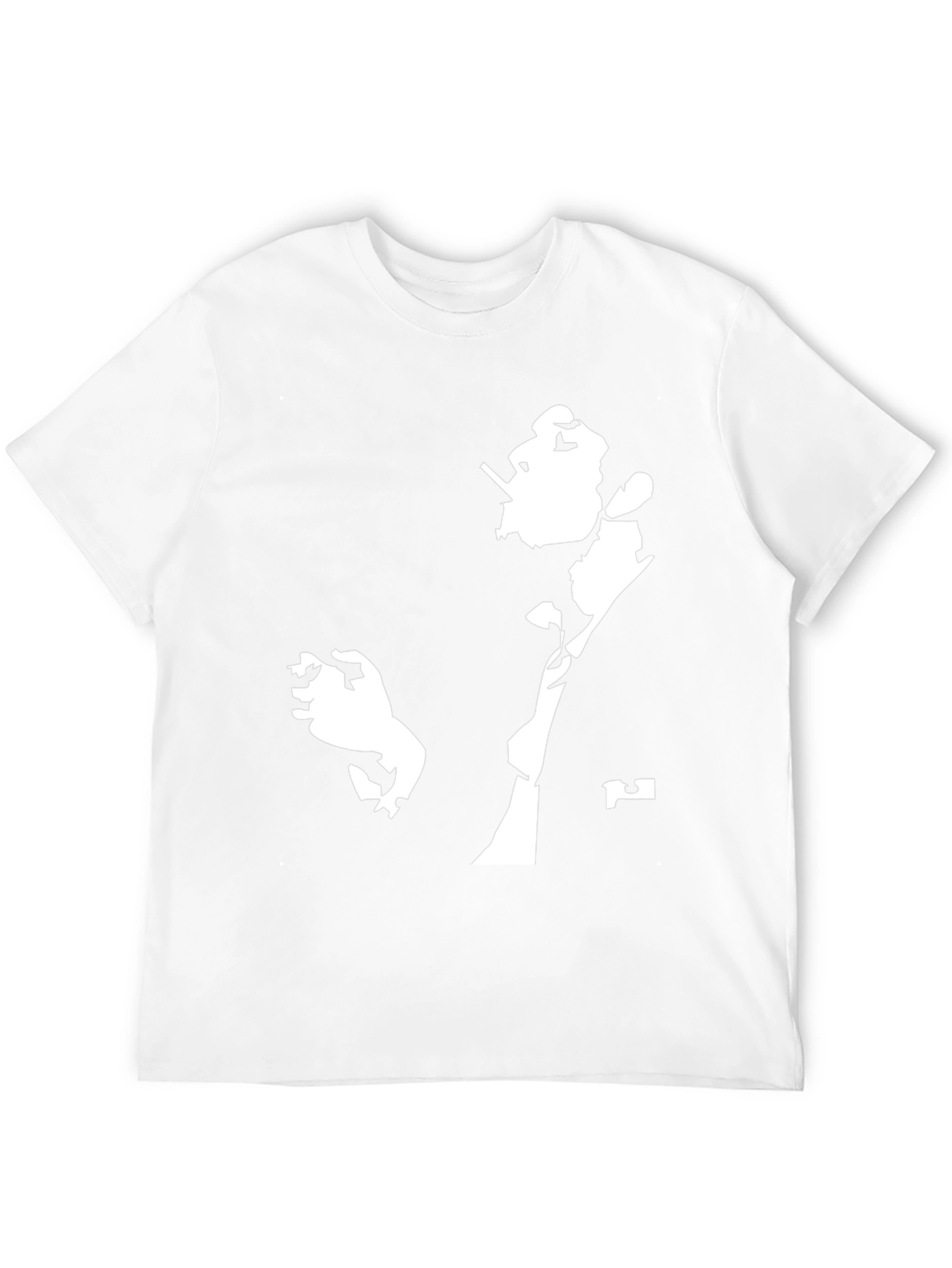 Smoking Silhouette Graphic T-Shirt