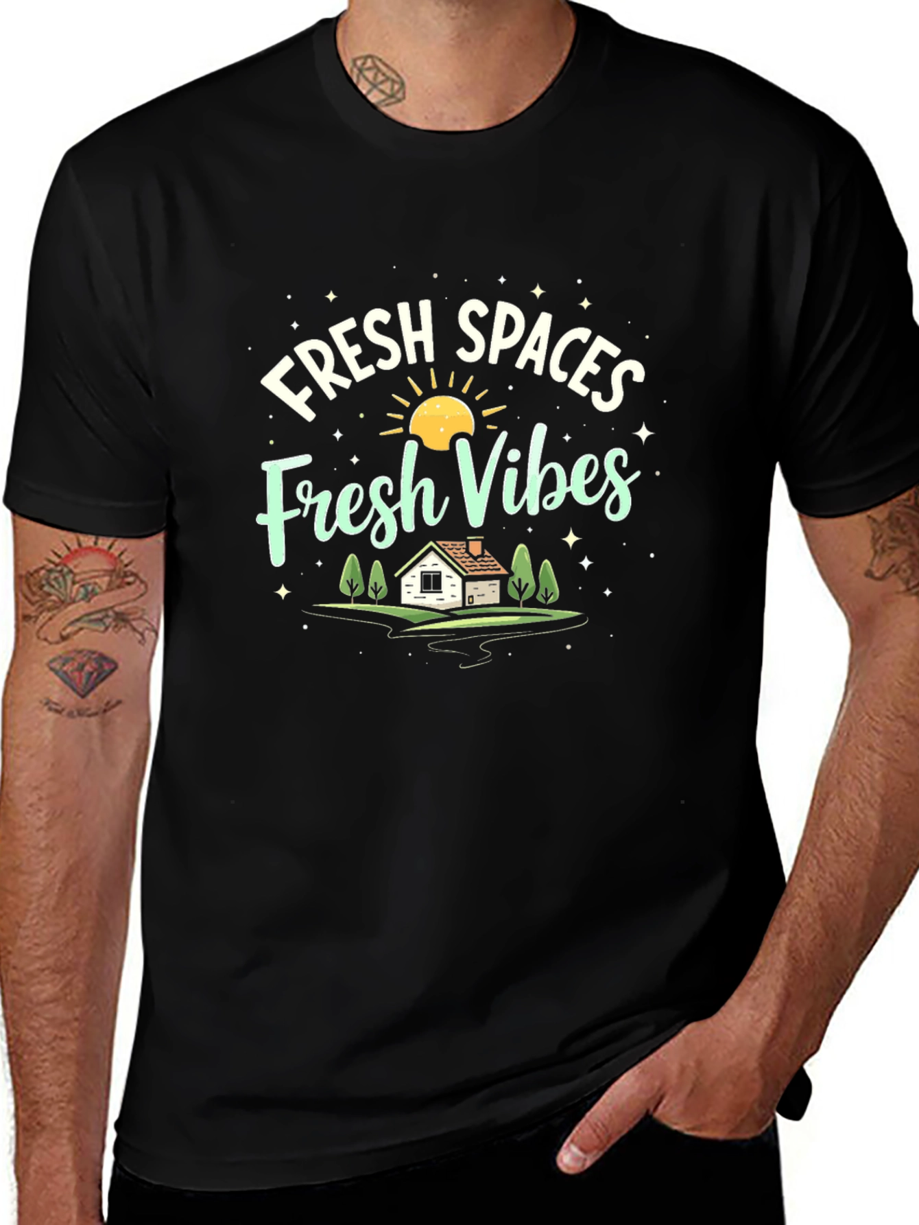 Fresh Spaces Fresh Vibes Graphic Tee