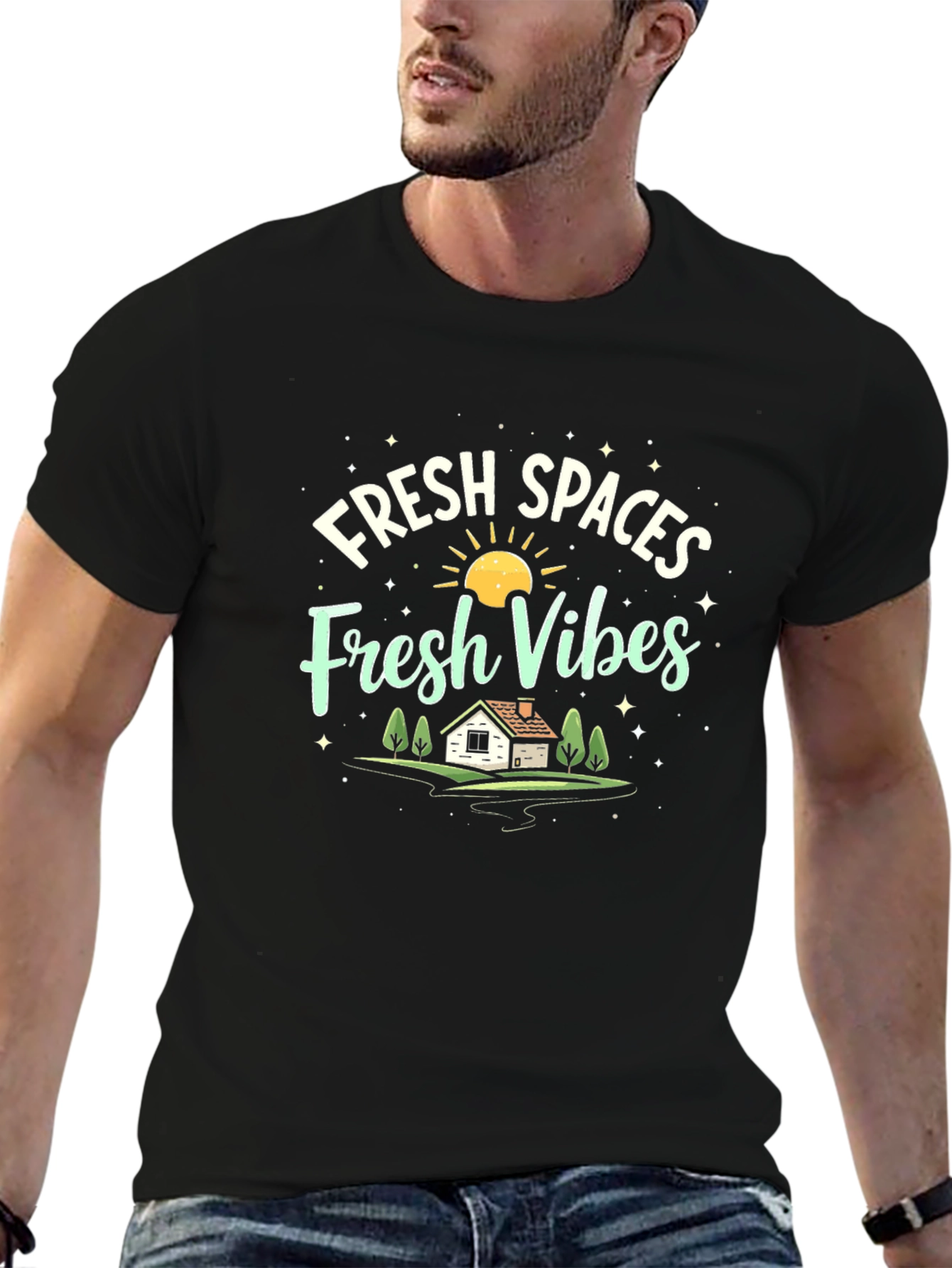 Fresh Spaces Fresh Vibes Graphic Tee