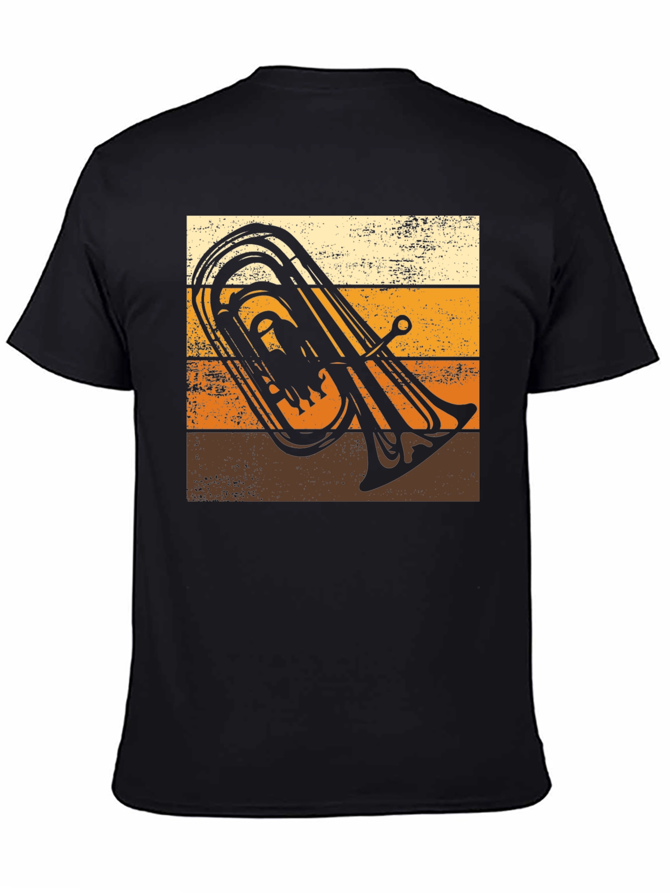 Retro Tuba Player T-Shirt