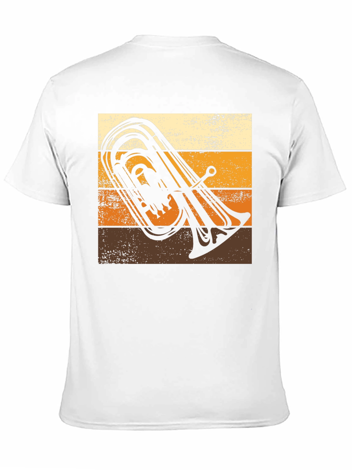 Retro Tuba Player T-Shirt