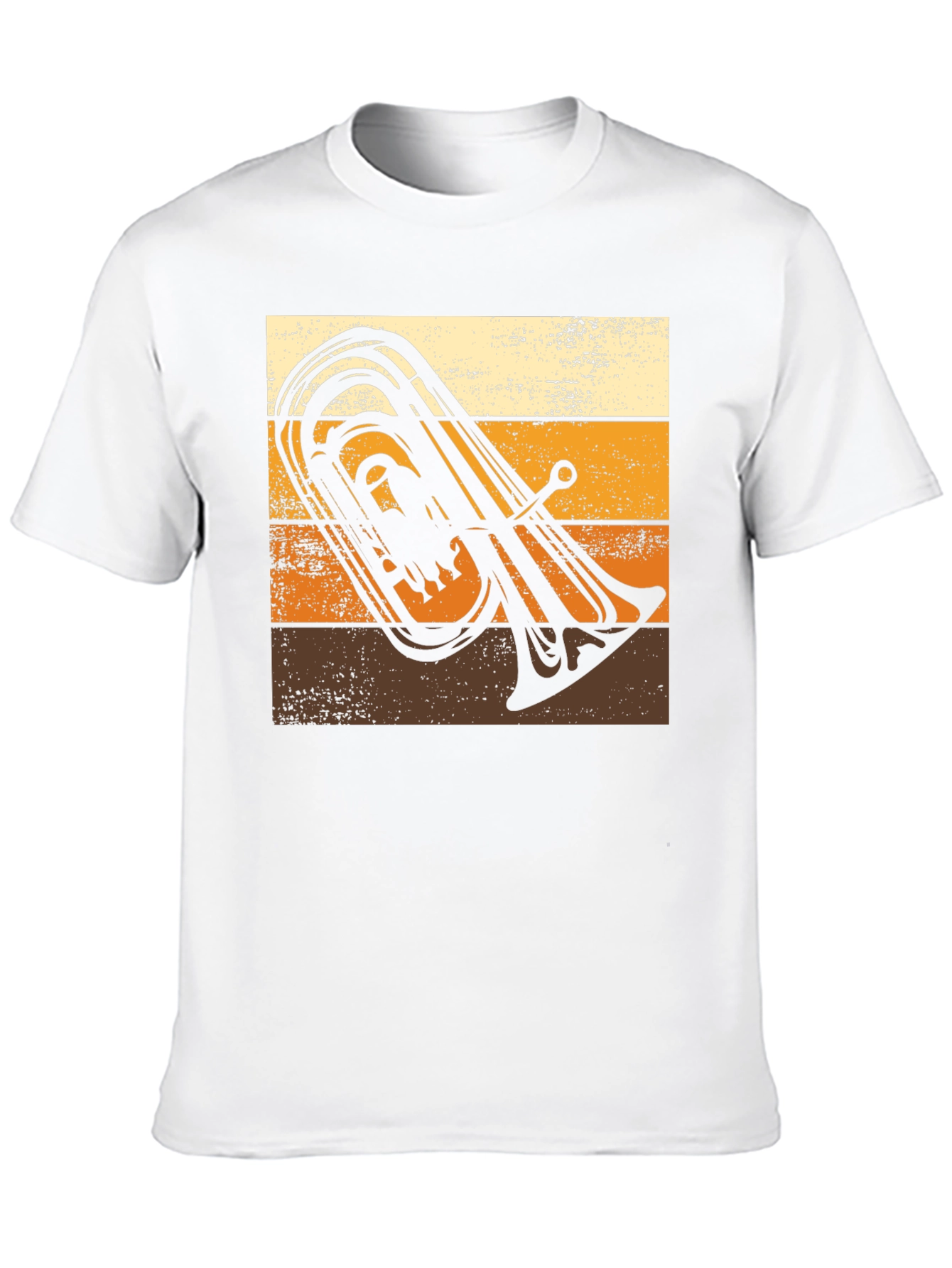 Retro Tuba Player T-Shirt