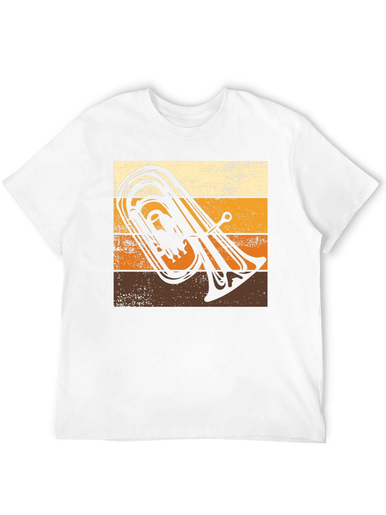 Retro Tuba Player T-Shirt