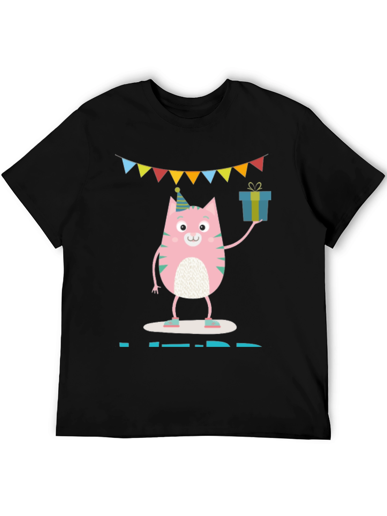 Cute Cat Birthday Party T-Shirt