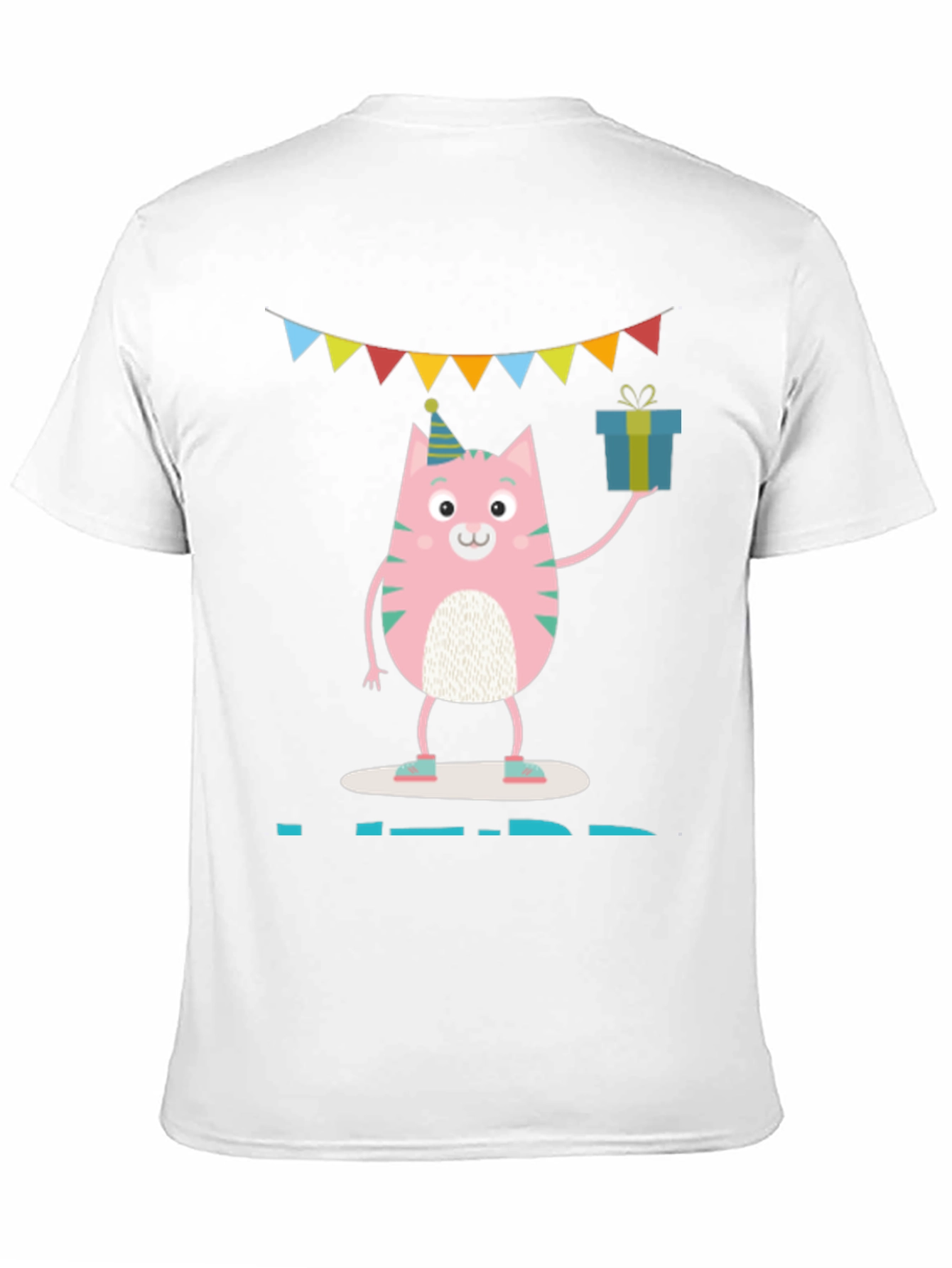 Cute Cat Birthday Party T-Shirt