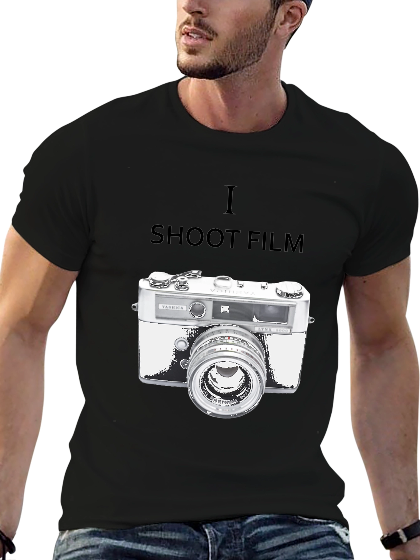 I Shoot Film T-Shirt - Camera Graphic Tee