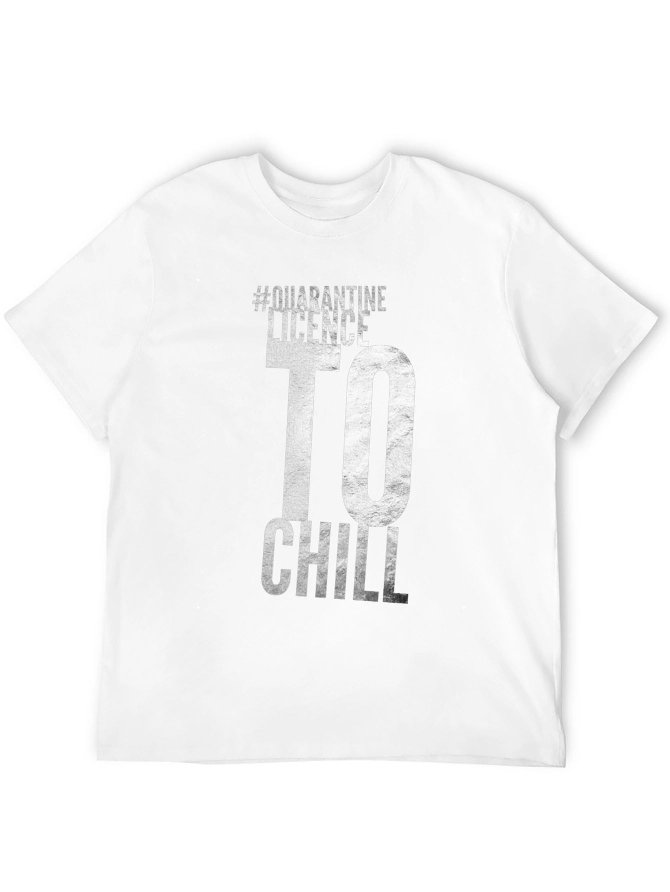 Quarantine Licence to Chill Black T-Shirt