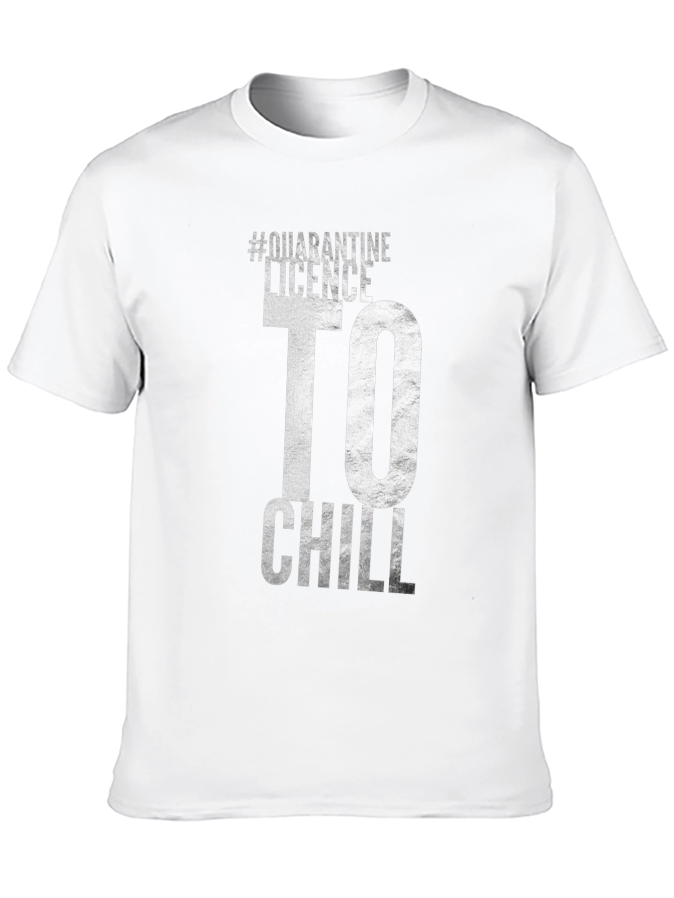 Quarantine Licence to Chill Black T-Shirt
