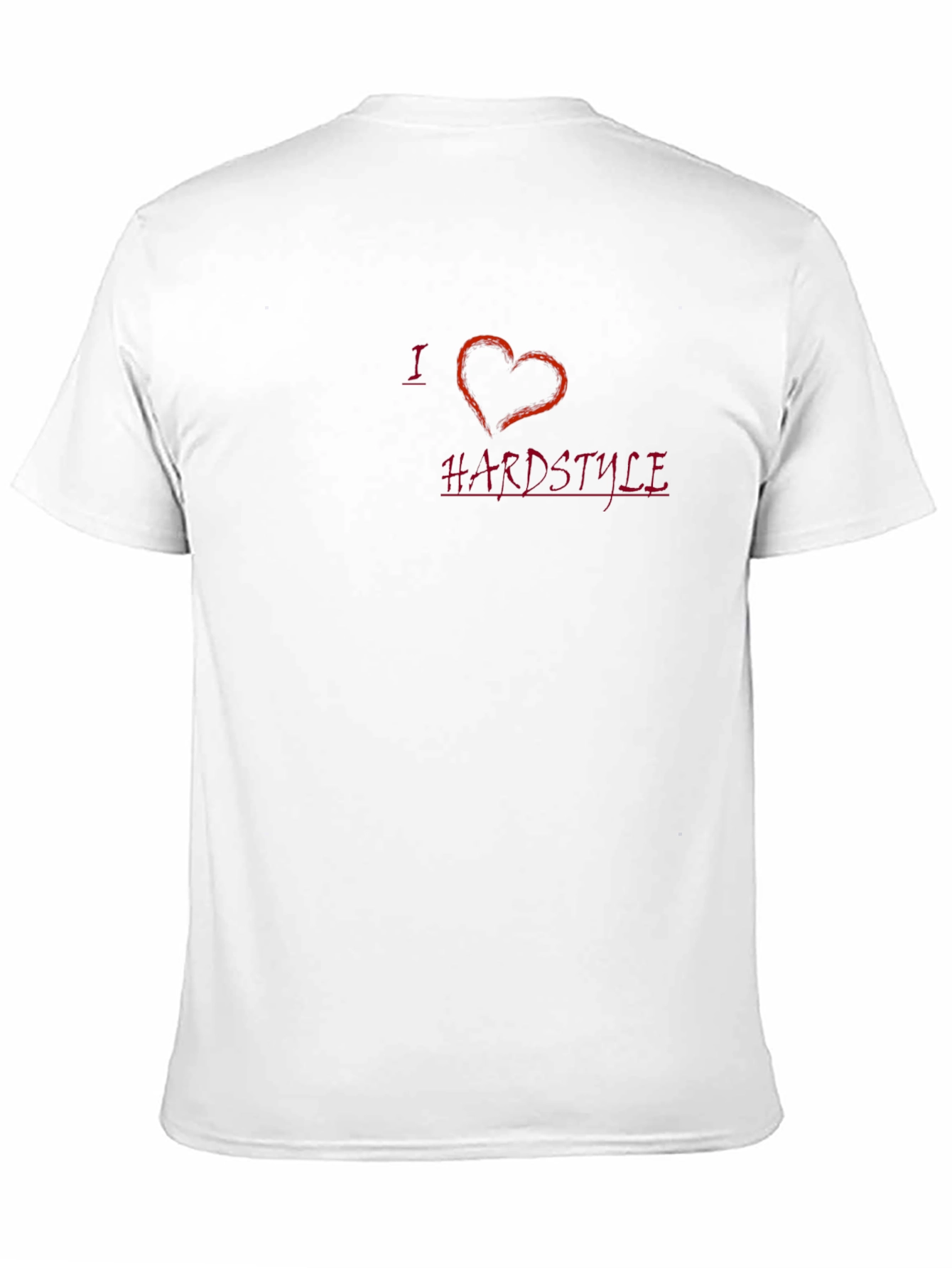 I Heart Hardstyle Black Graphic Tee Shirt