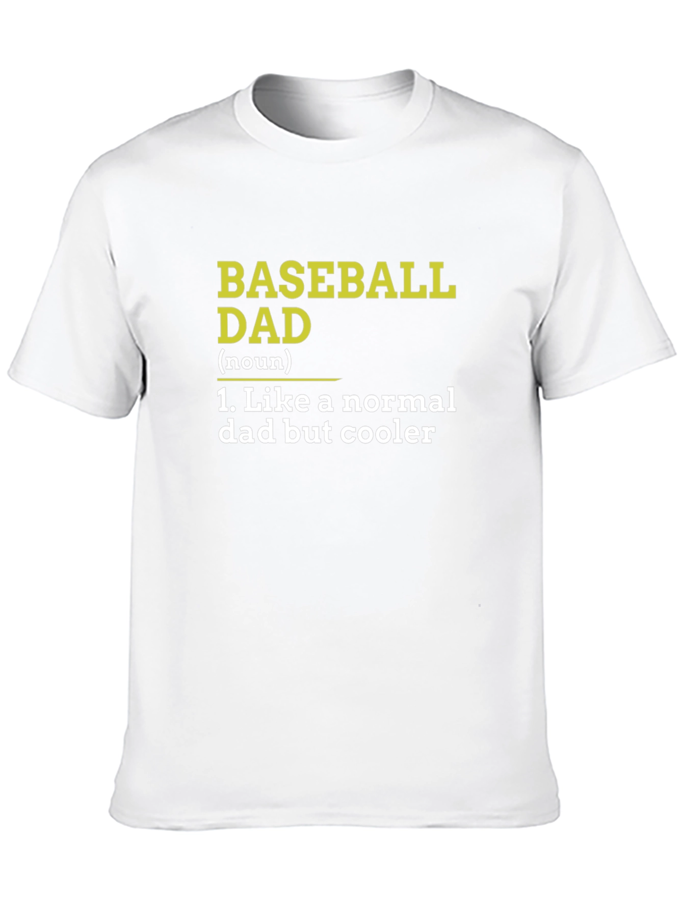 Baseball Dad T-Shirt - Cool Fathers Day Gift