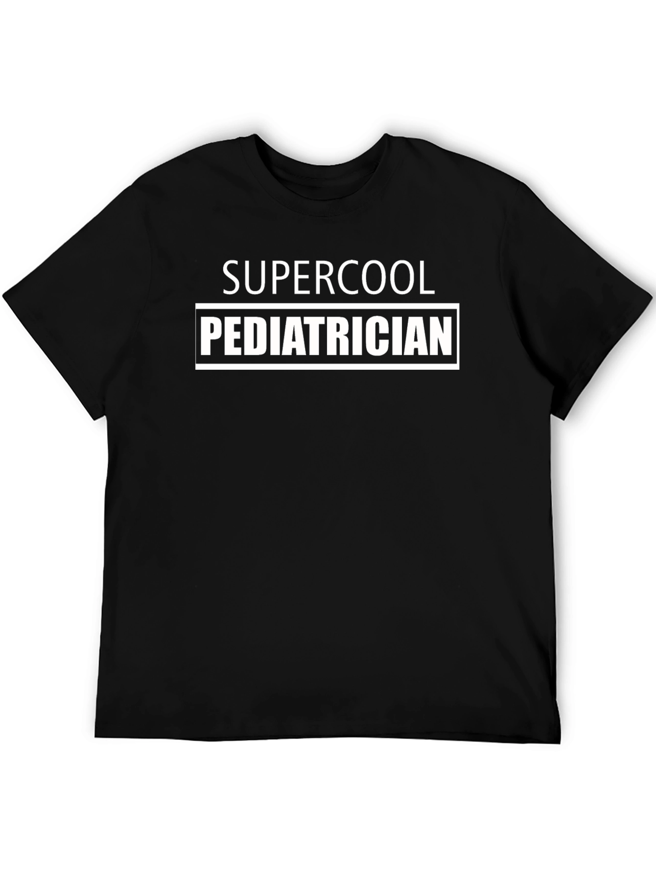 Supercool Pediatrician Graphic Tee - Black