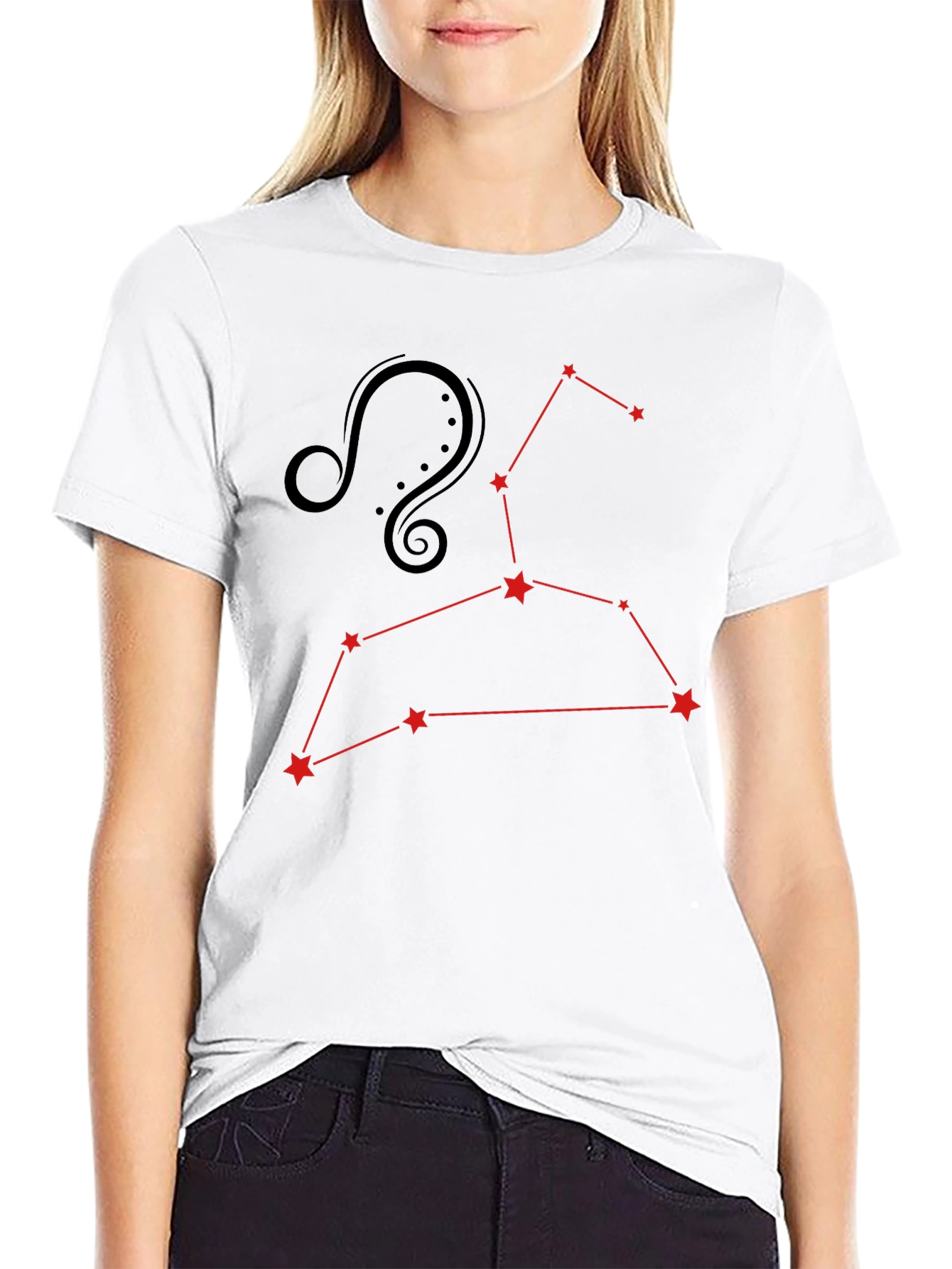 Leo Constellation Graphic Tee