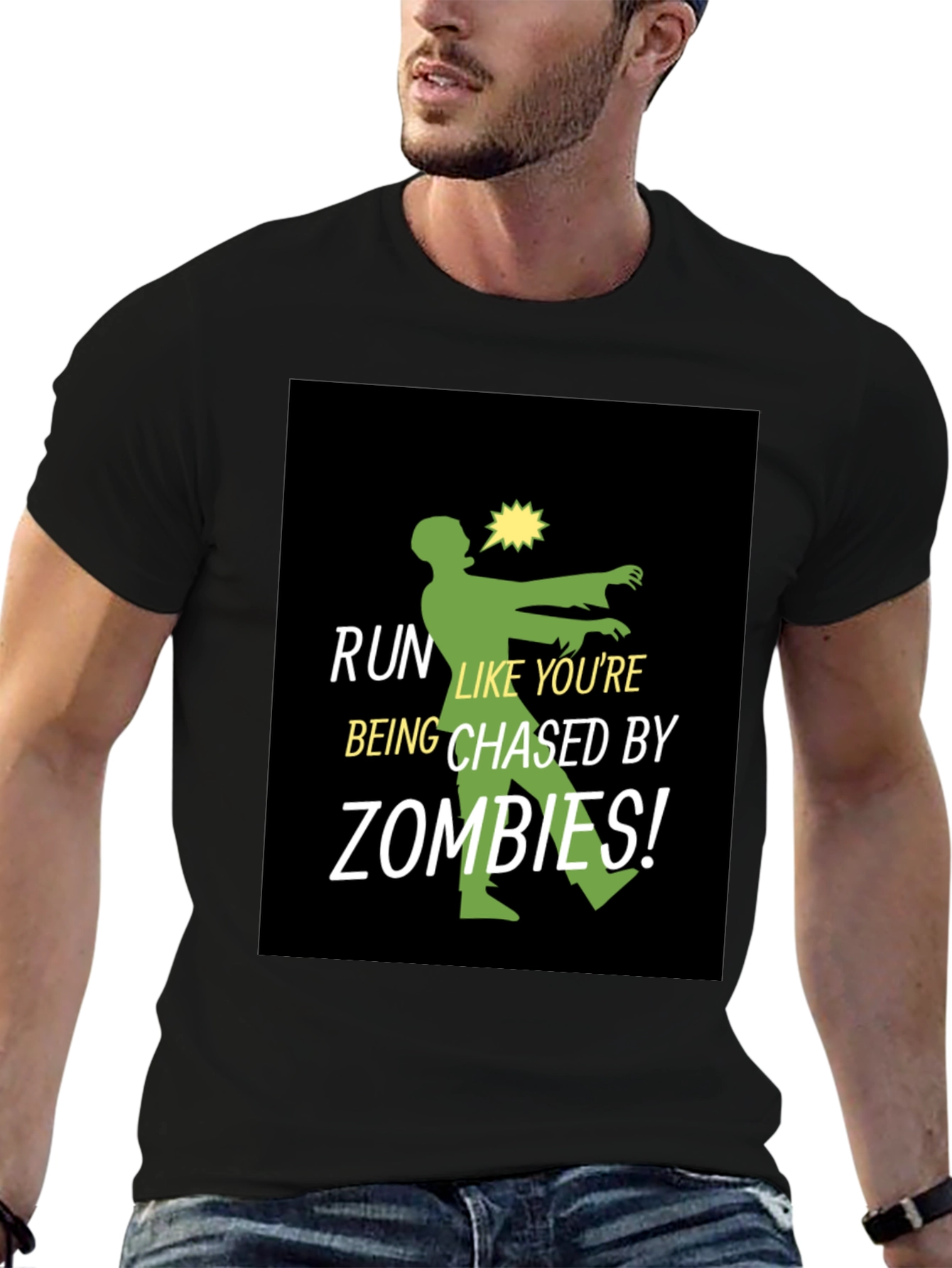 Run Like Youre Being Chased By Zombies T-Shirt