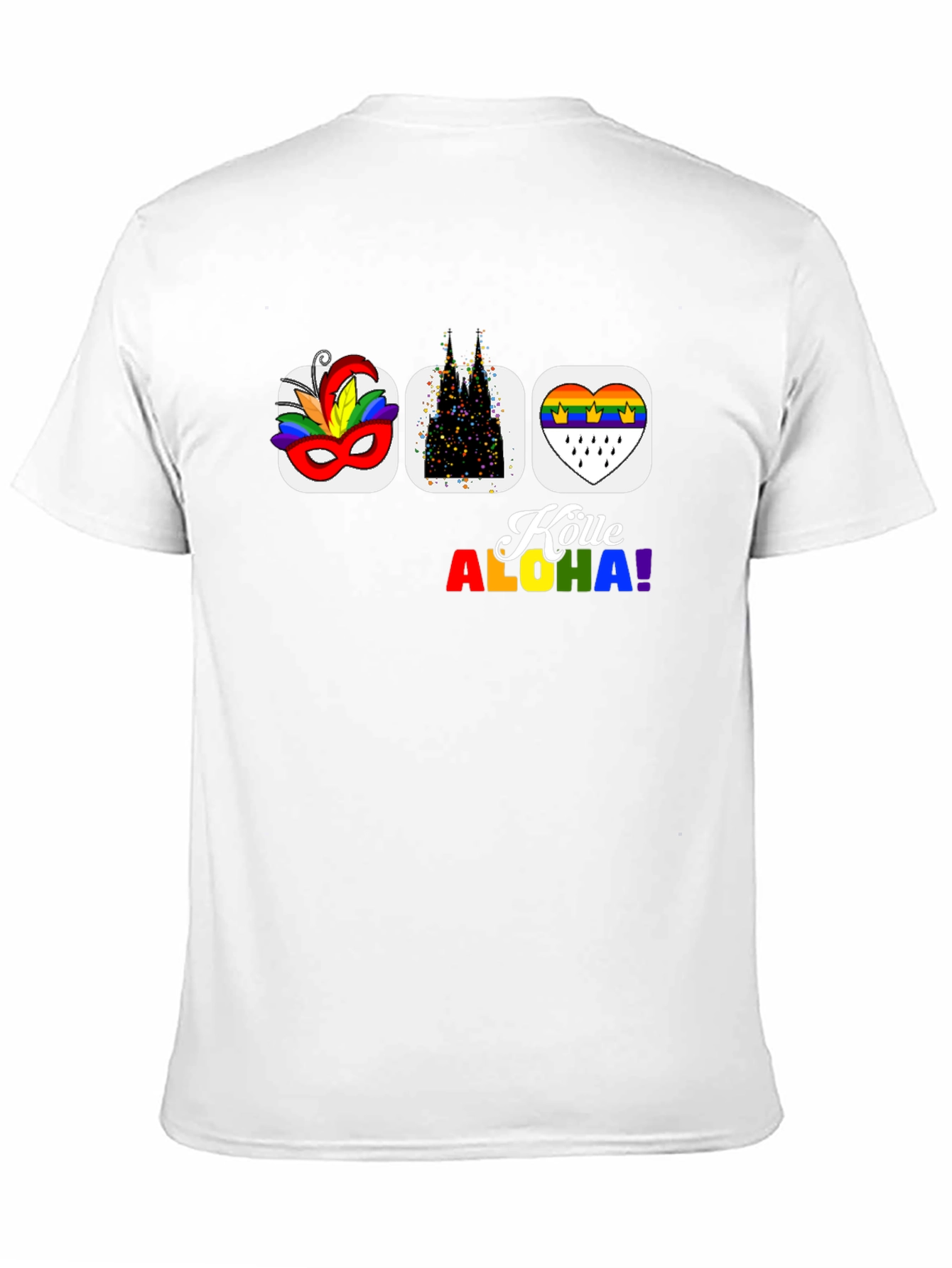 Köln Carnival Pride T-Shirt - Black Graphic Tee