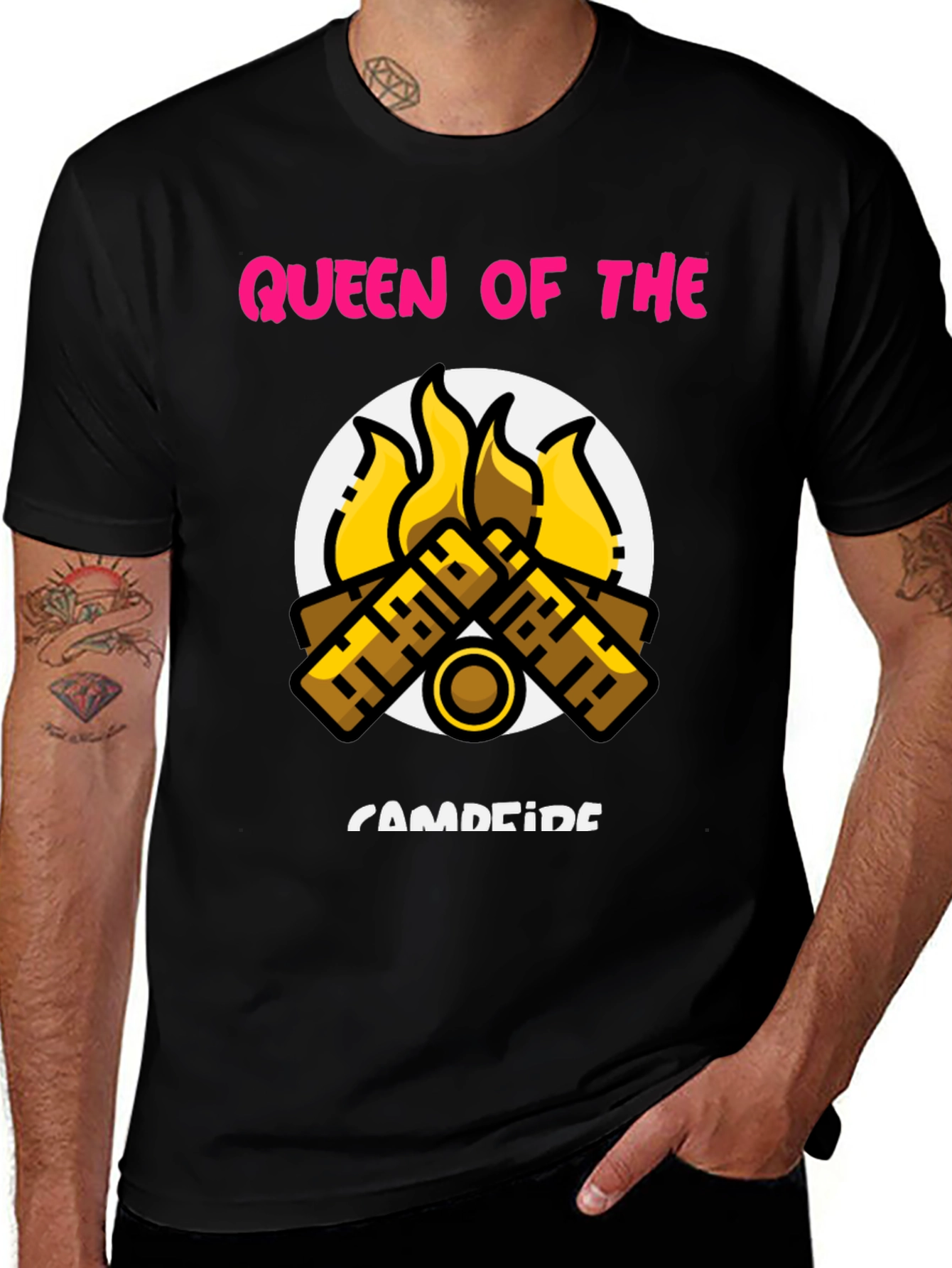 Queen of the Campfire Graphic T-Shirt