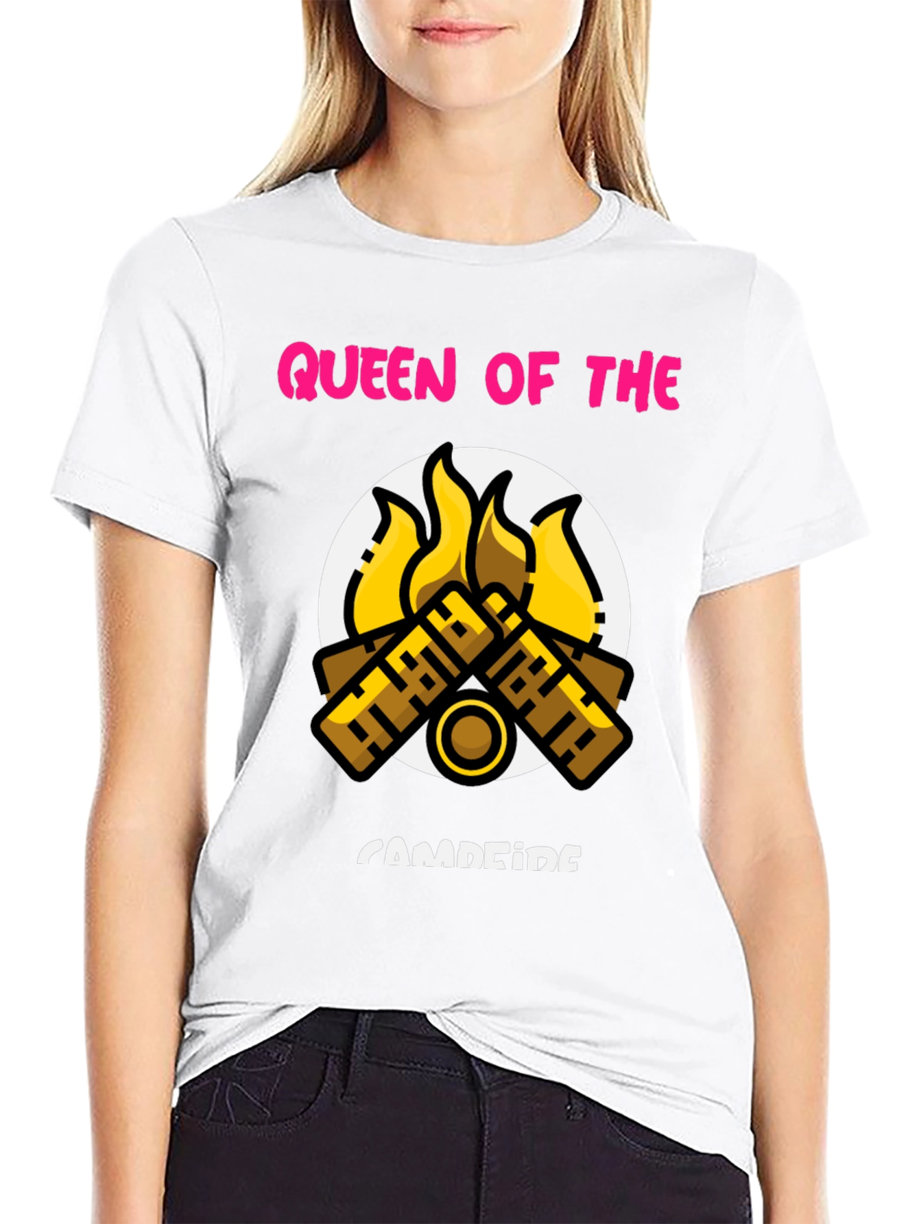 Queen of the Campfire Graphic T-Shirt