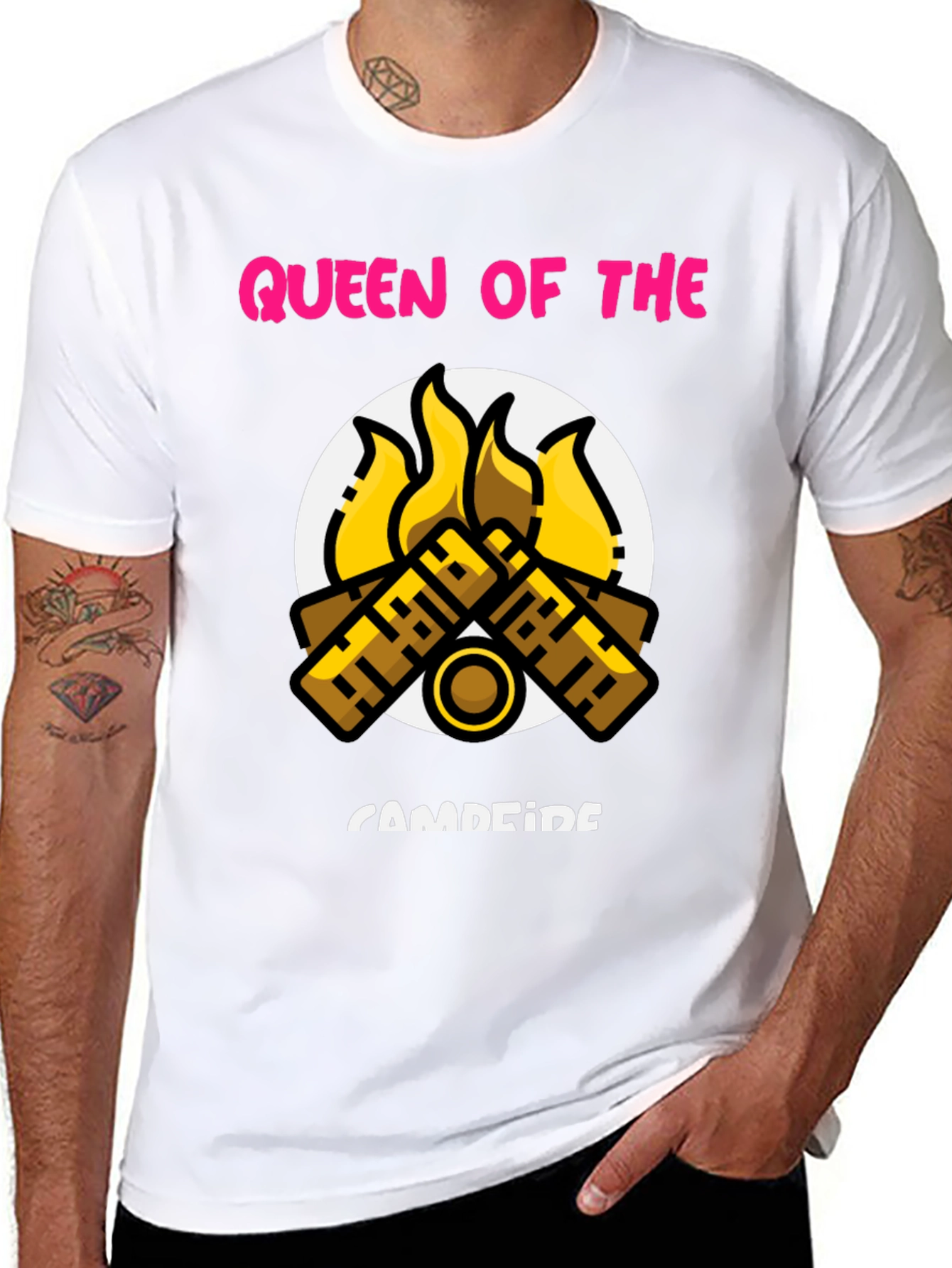 Queen of the Campfire Graphic T-Shirt