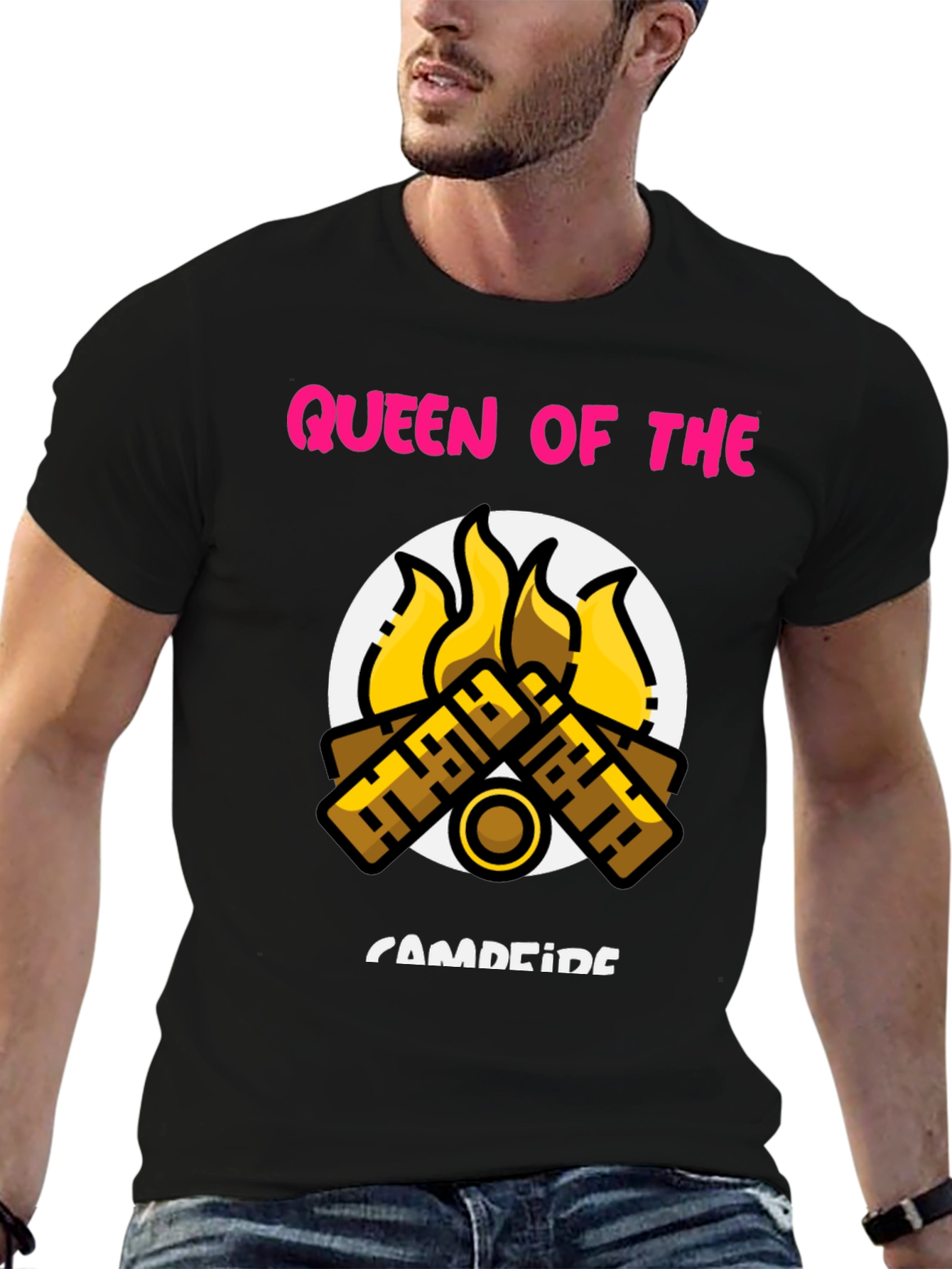Queen of the Campfire Graphic T-Shirt