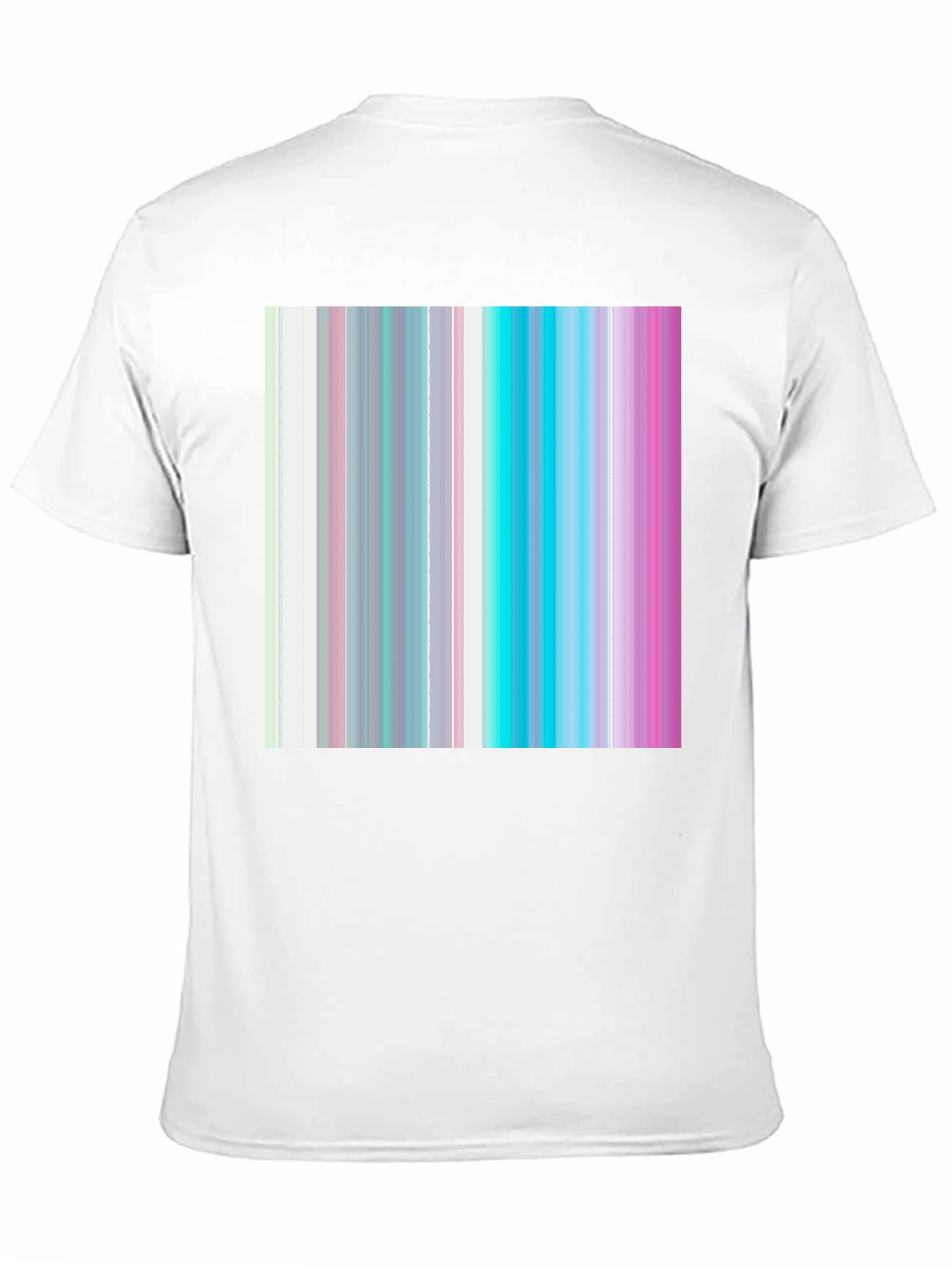 Vaporwave Stripes T-Shirt - Cool Graphic Tee