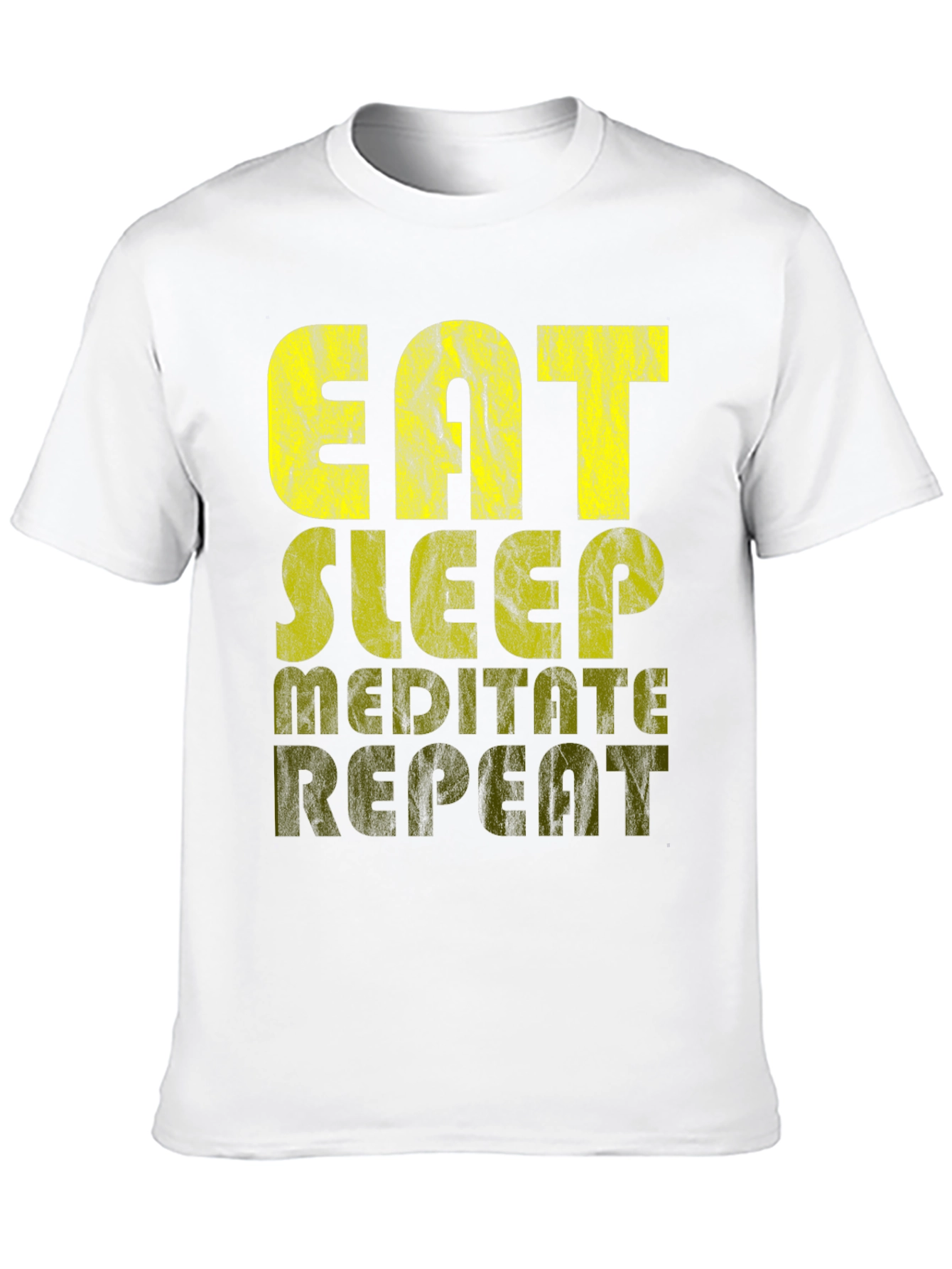 Eat Sleep Meditate Repeat T-Shirt