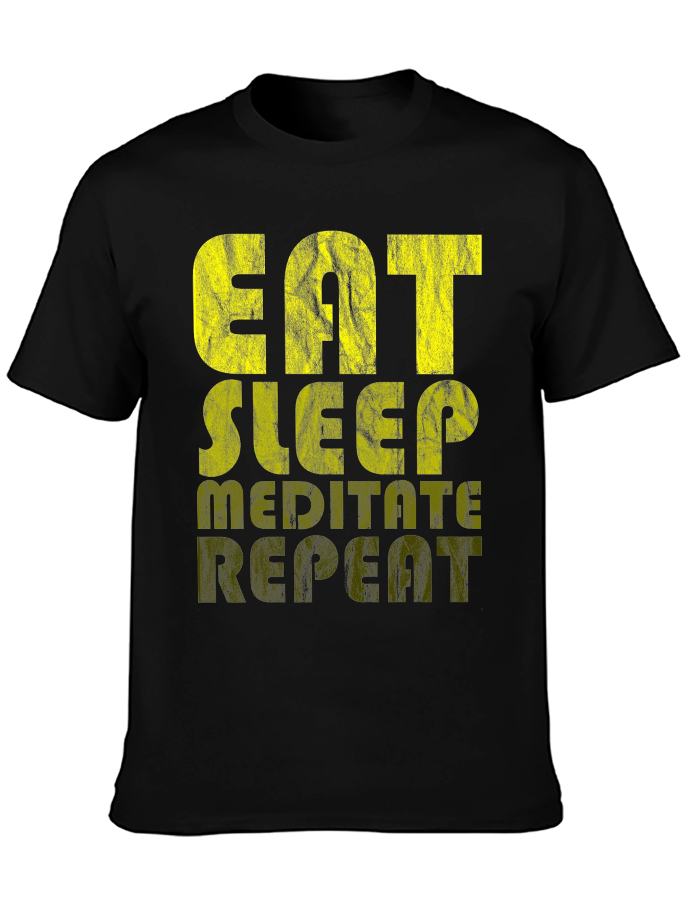 Eat Sleep Meditate Repeat T-Shirt