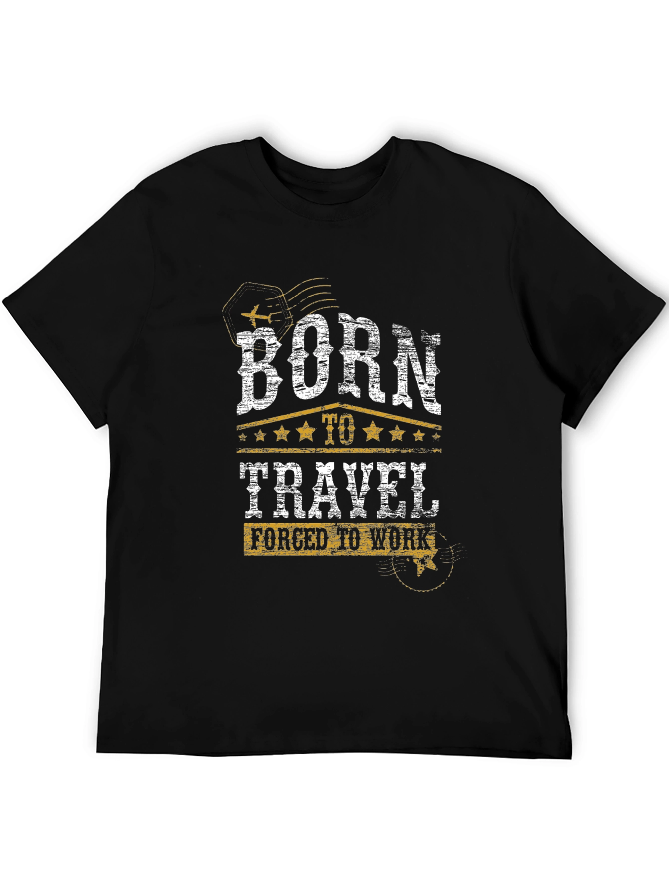 Born To Travel Graphic T-Shirt