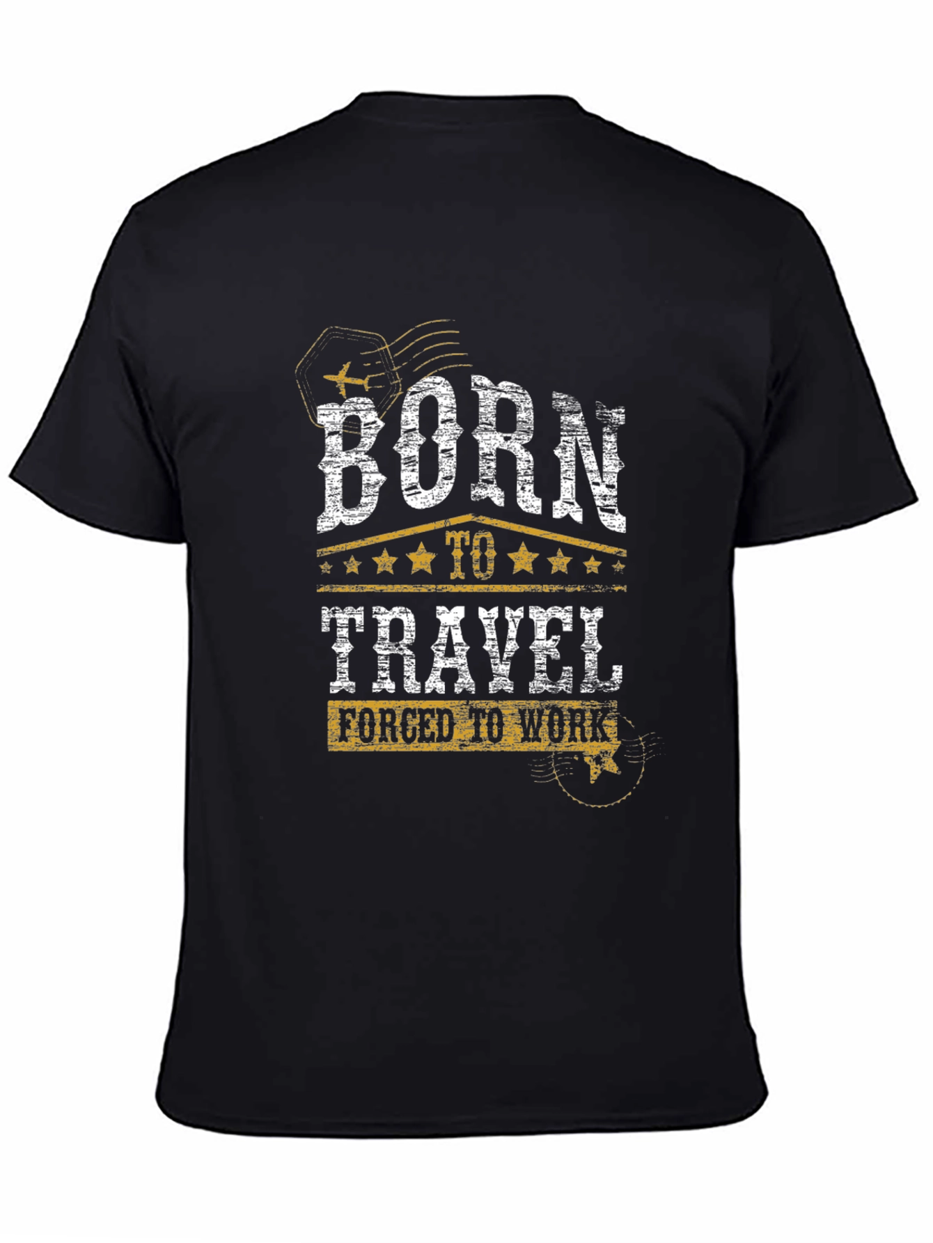 Born To Travel Graphic T-Shirt