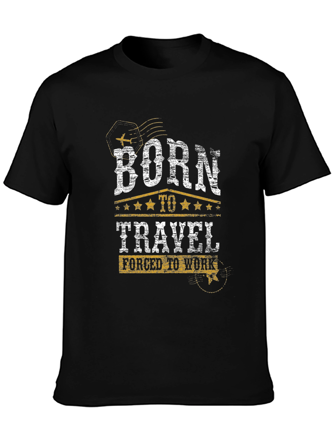 Born To Travel Graphic T-Shirt