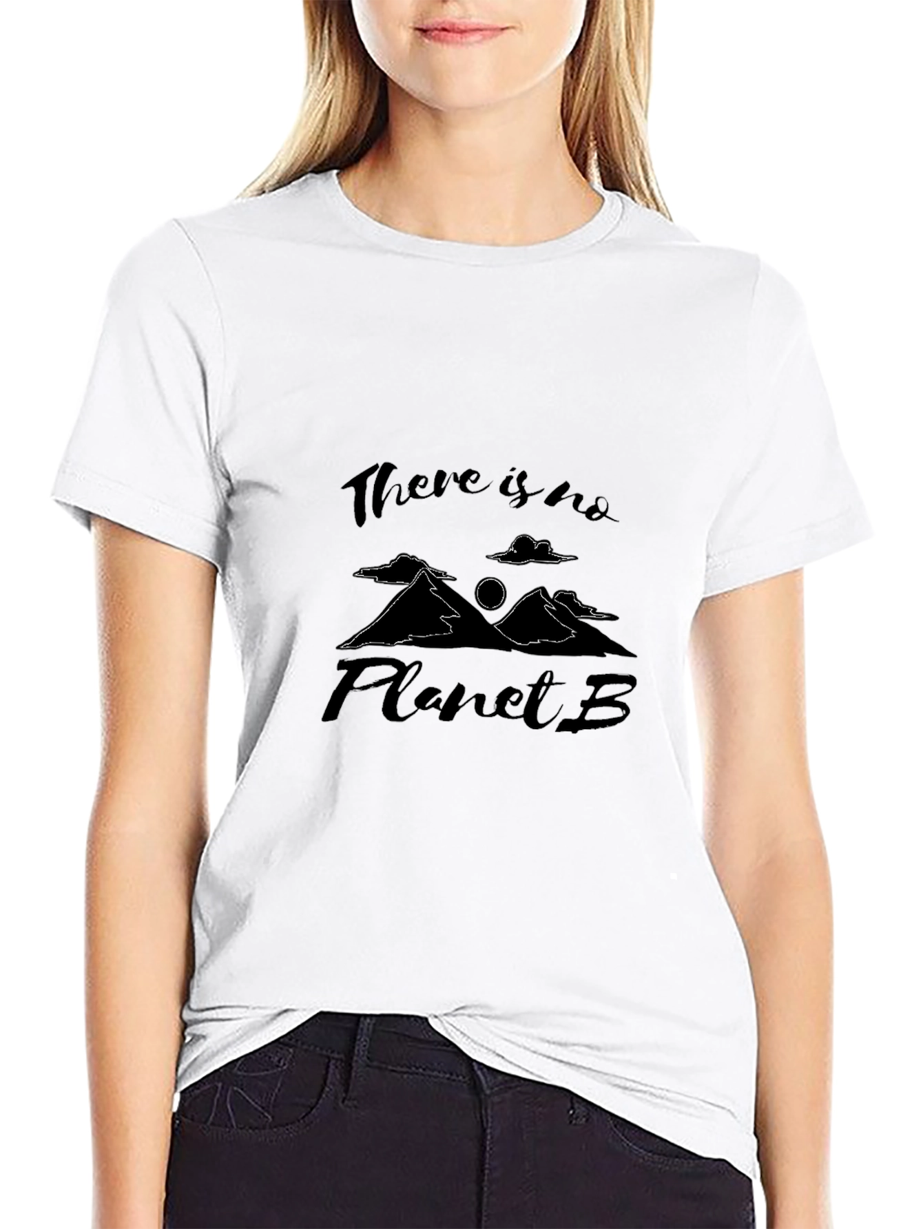 There Is No Planet B Graphic Tee - Black