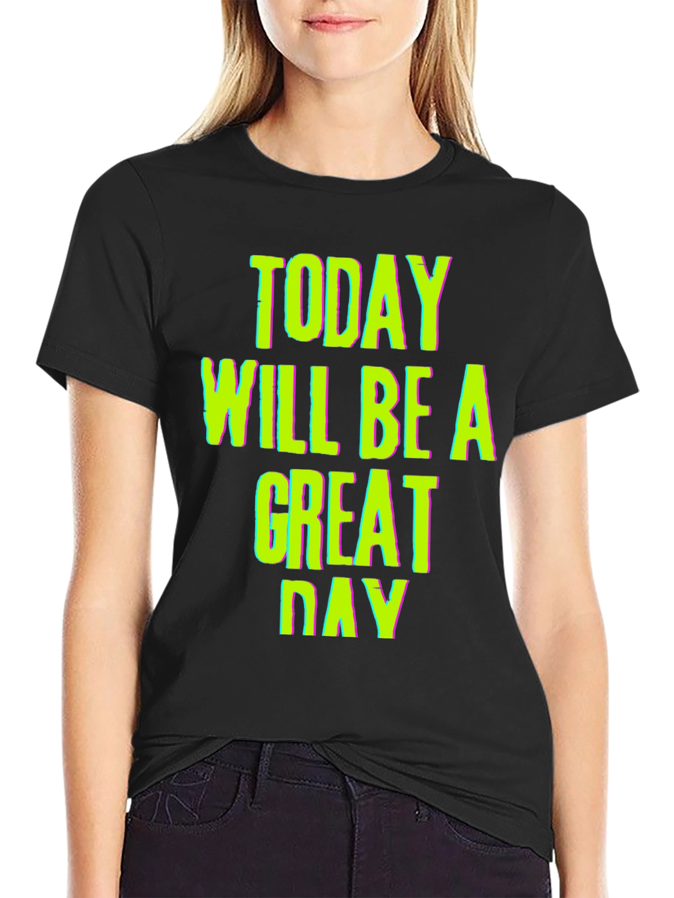 Today Will Be a Great Day Graphic Tee