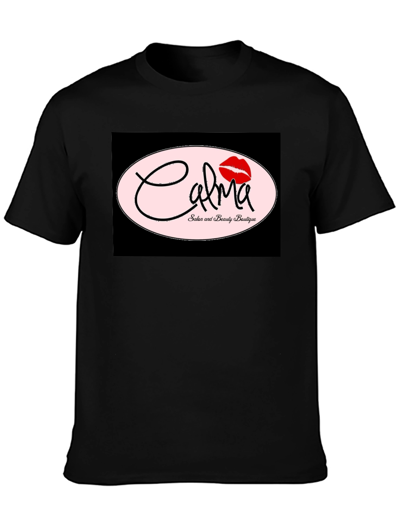 Calma Salon Black Graphic Tee