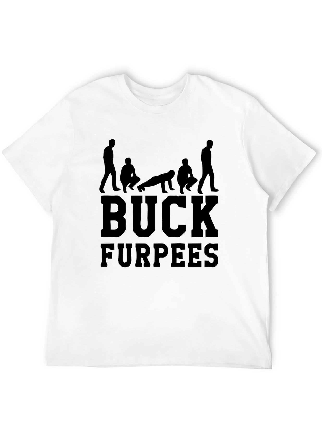 Buck Furpees Black Graphic T-Shirt