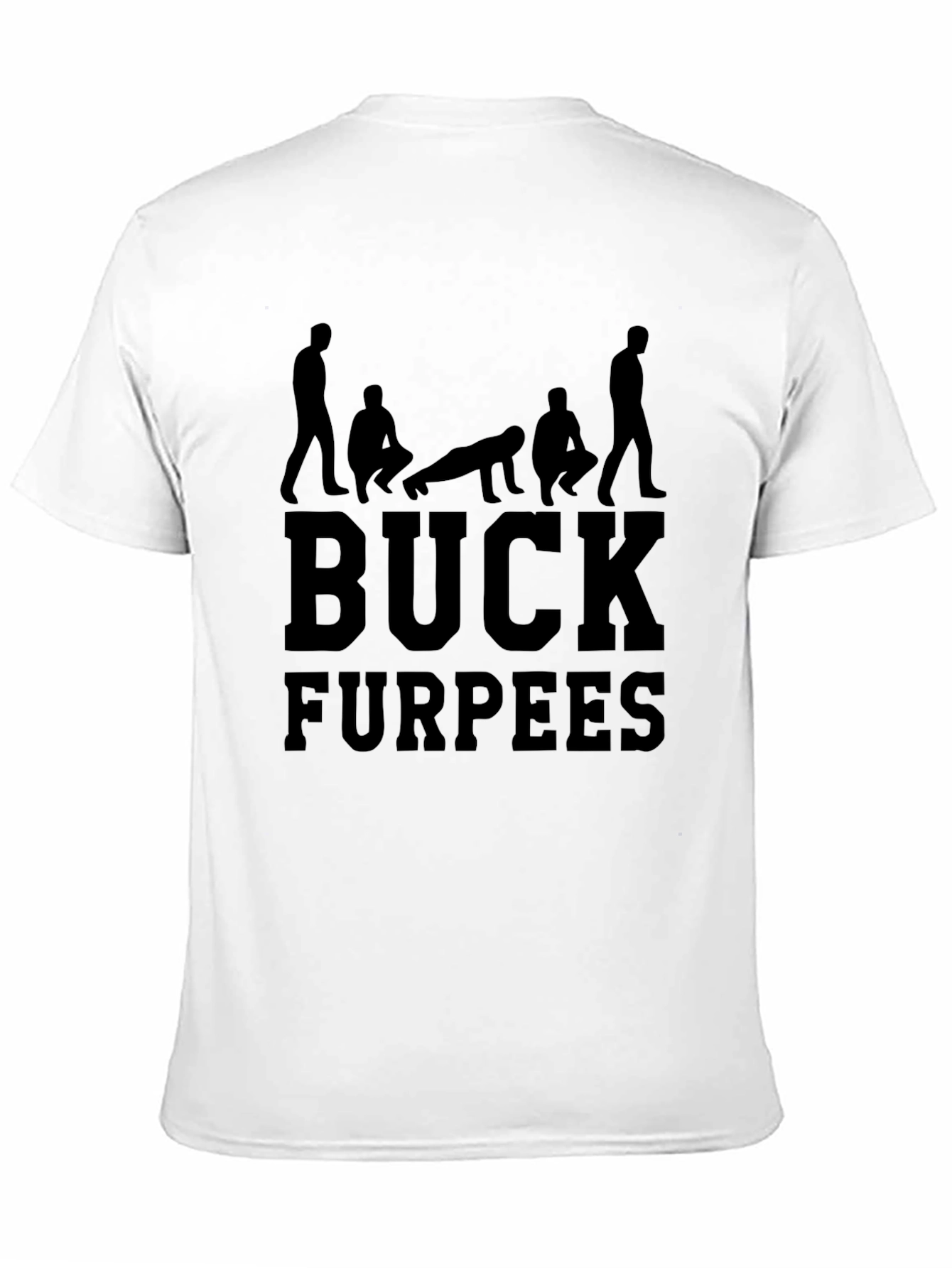 Buck Furpees Black Graphic T-Shirt