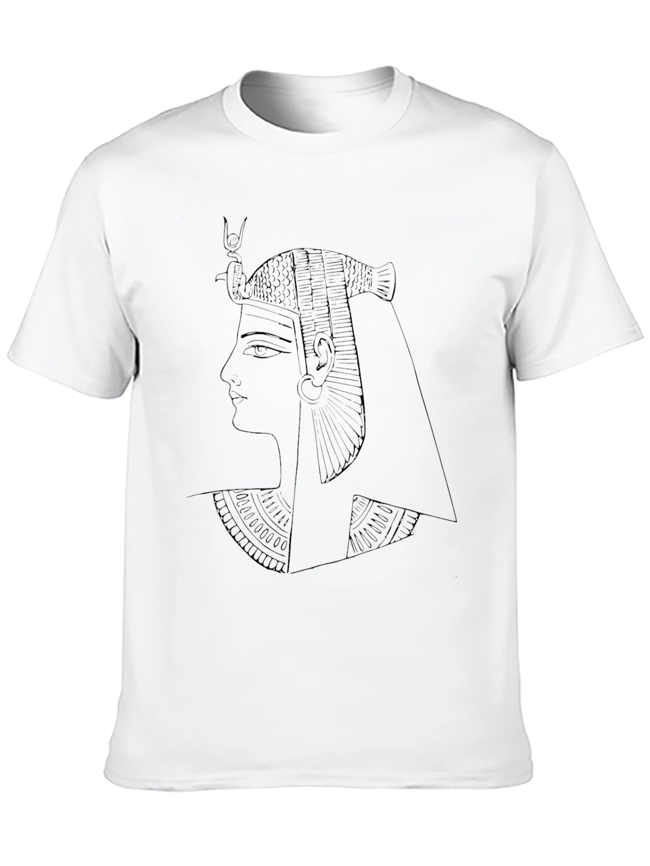 Egyptian Queen T-Shirt - Black Cotton Tee