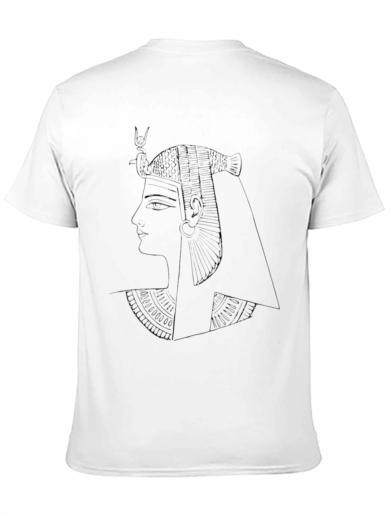 Egyptian Queen T-Shirt - Black Cotton Tee