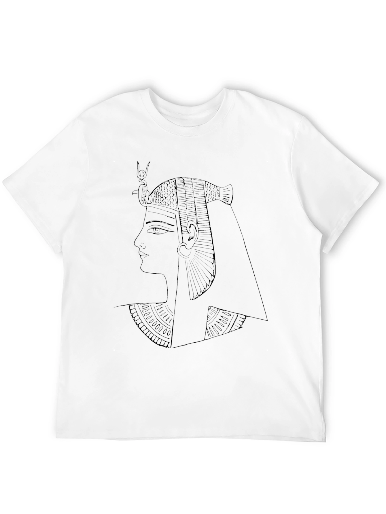Egyptian Queen T-Shirt - Black Cotton Tee