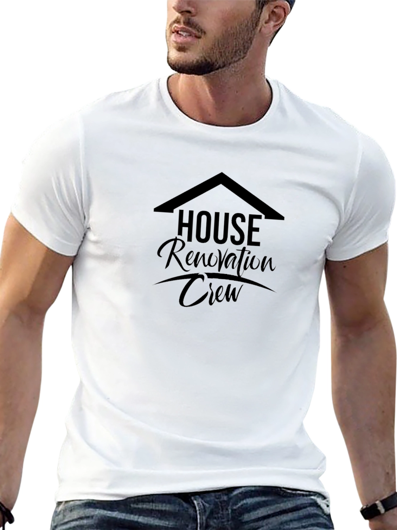 House Renovation Crew Black T-Shirt