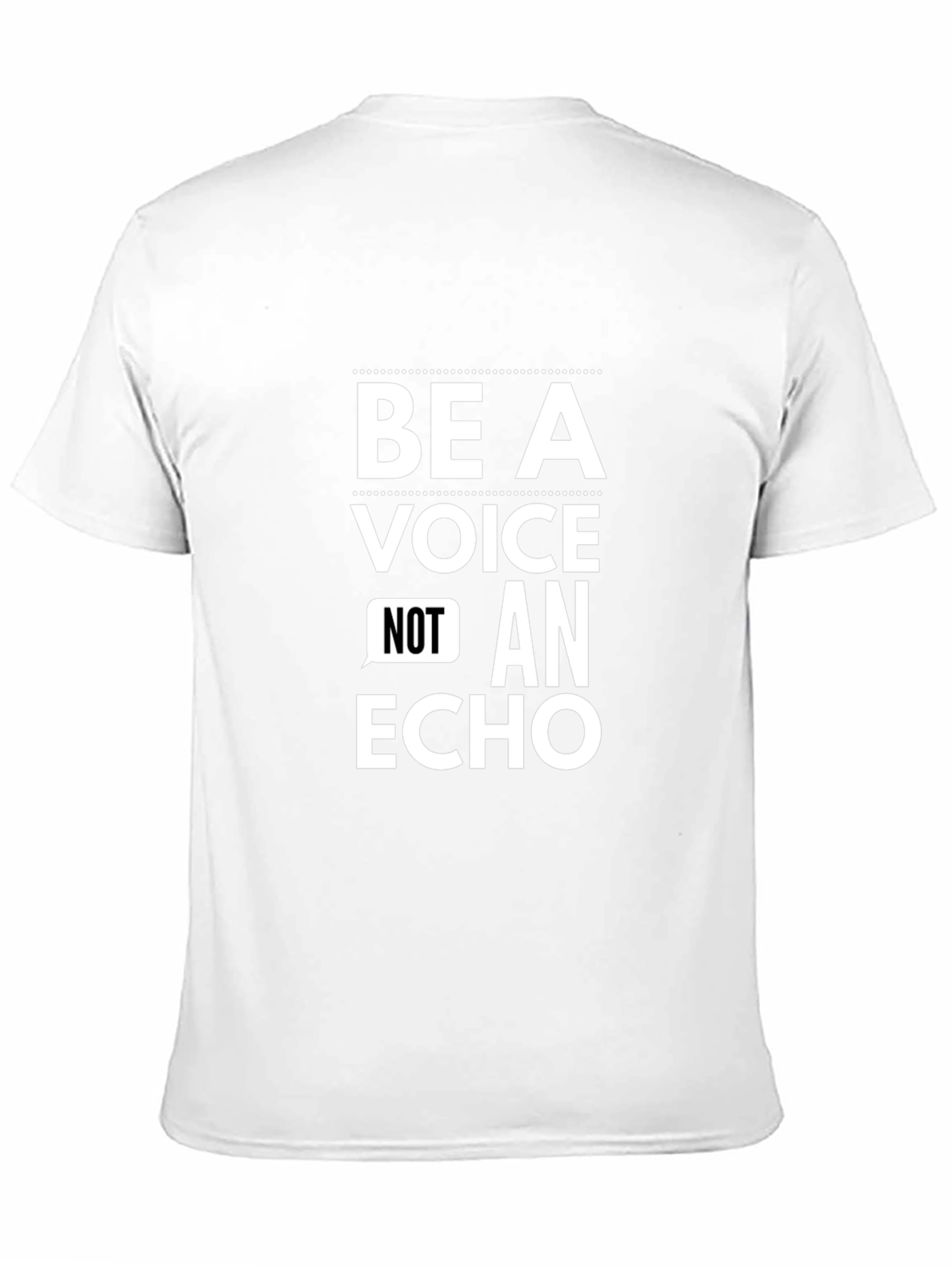 Be a Voice Not an Echo Graphic Tee