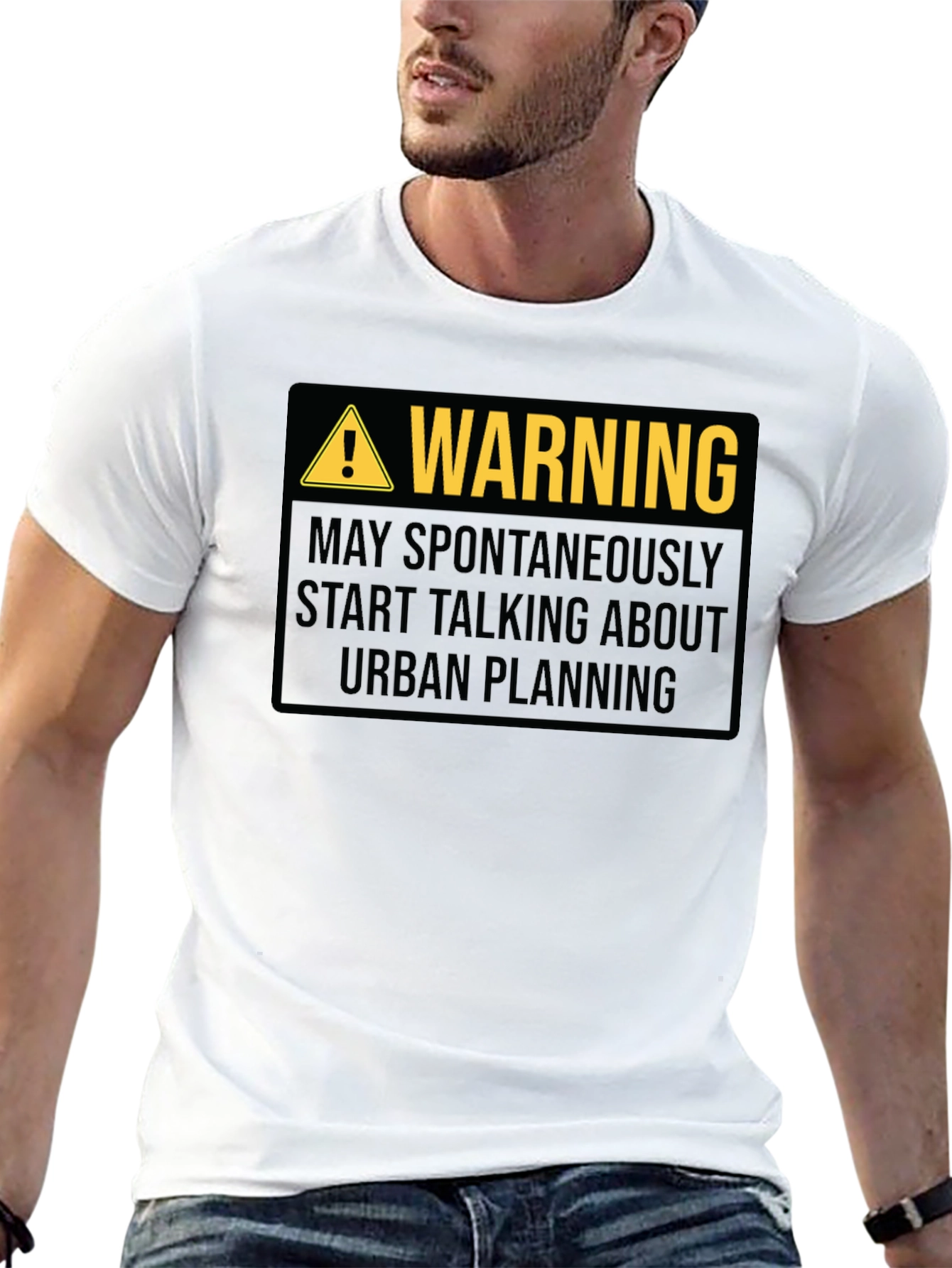 Warning Urban Planning T-Shirt Funny Gift