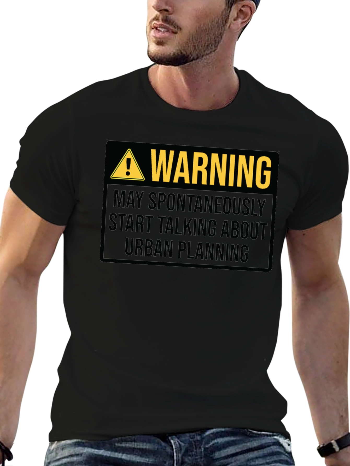 Warning Urban Planning T-Shirt Funny Gift