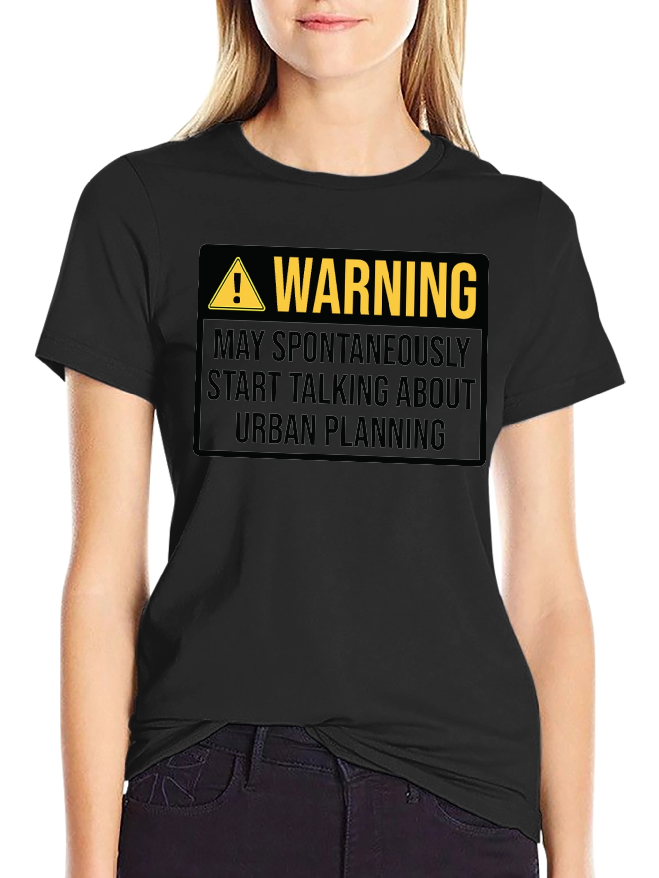 Warning Urban Planning T-Shirt Funny Gift