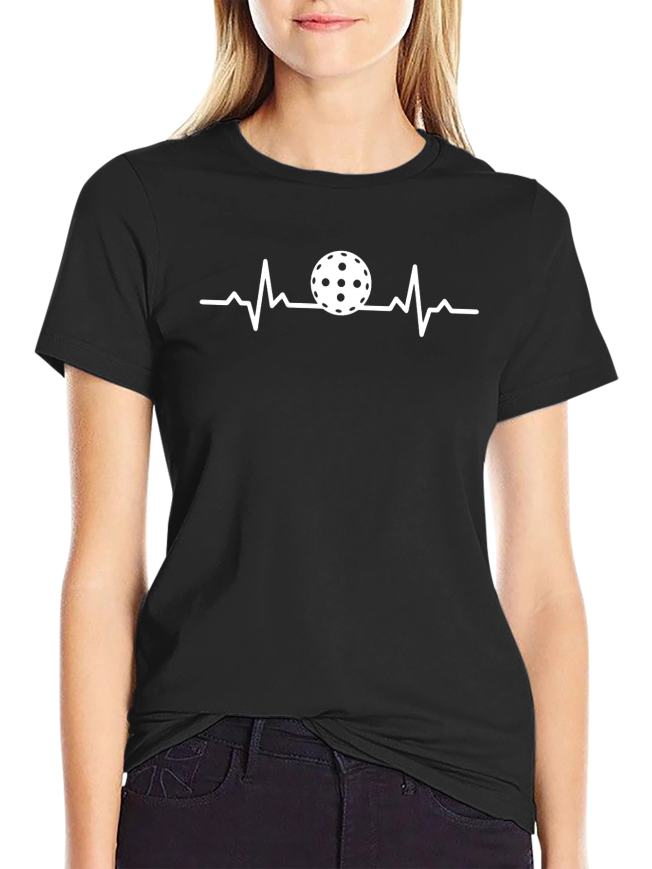 Pickleball Heartbeat T-Shirt - Game Day Style