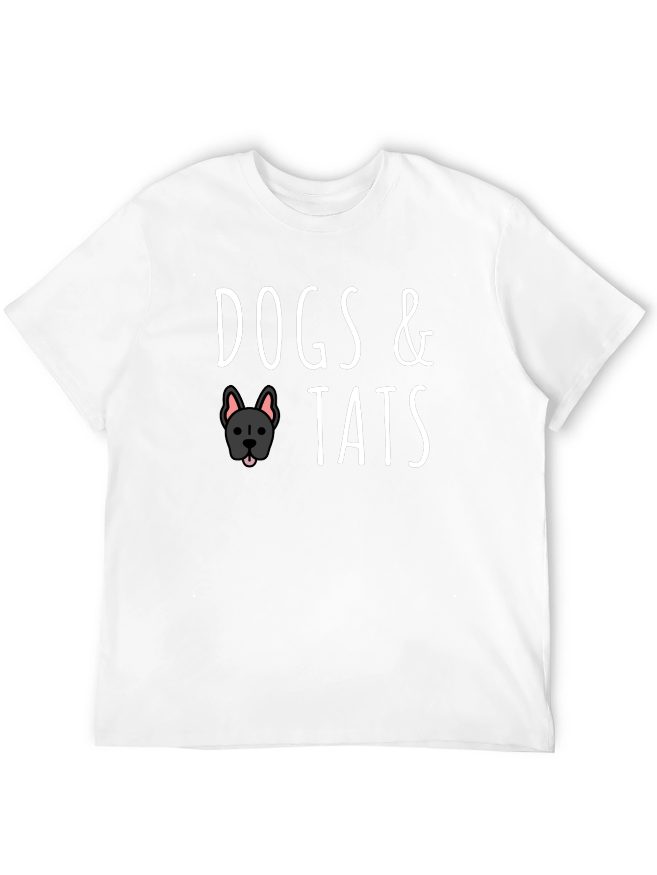 Dogs & Tats Graphic Tee - Black