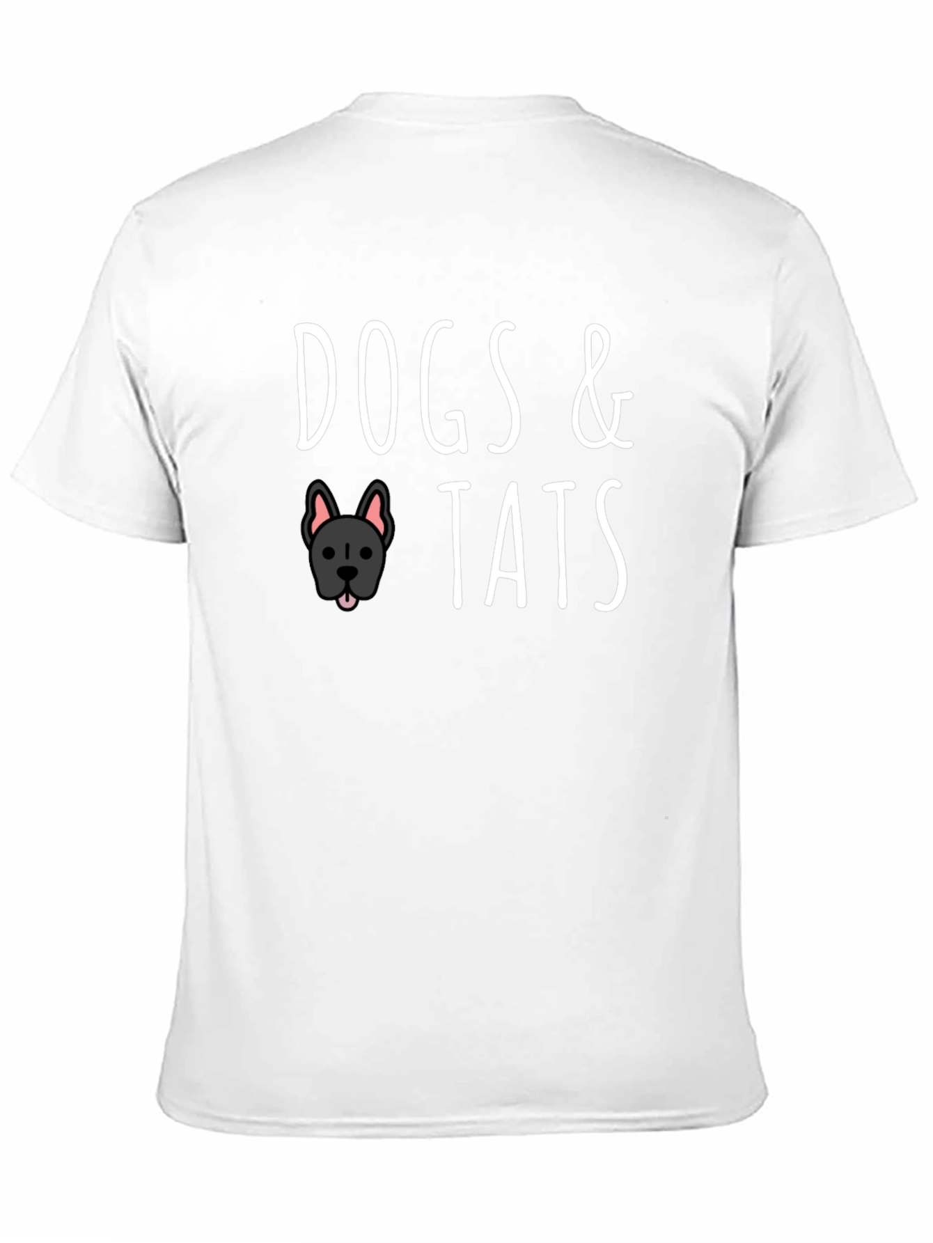 Dogs & Tats Graphic Tee - Black