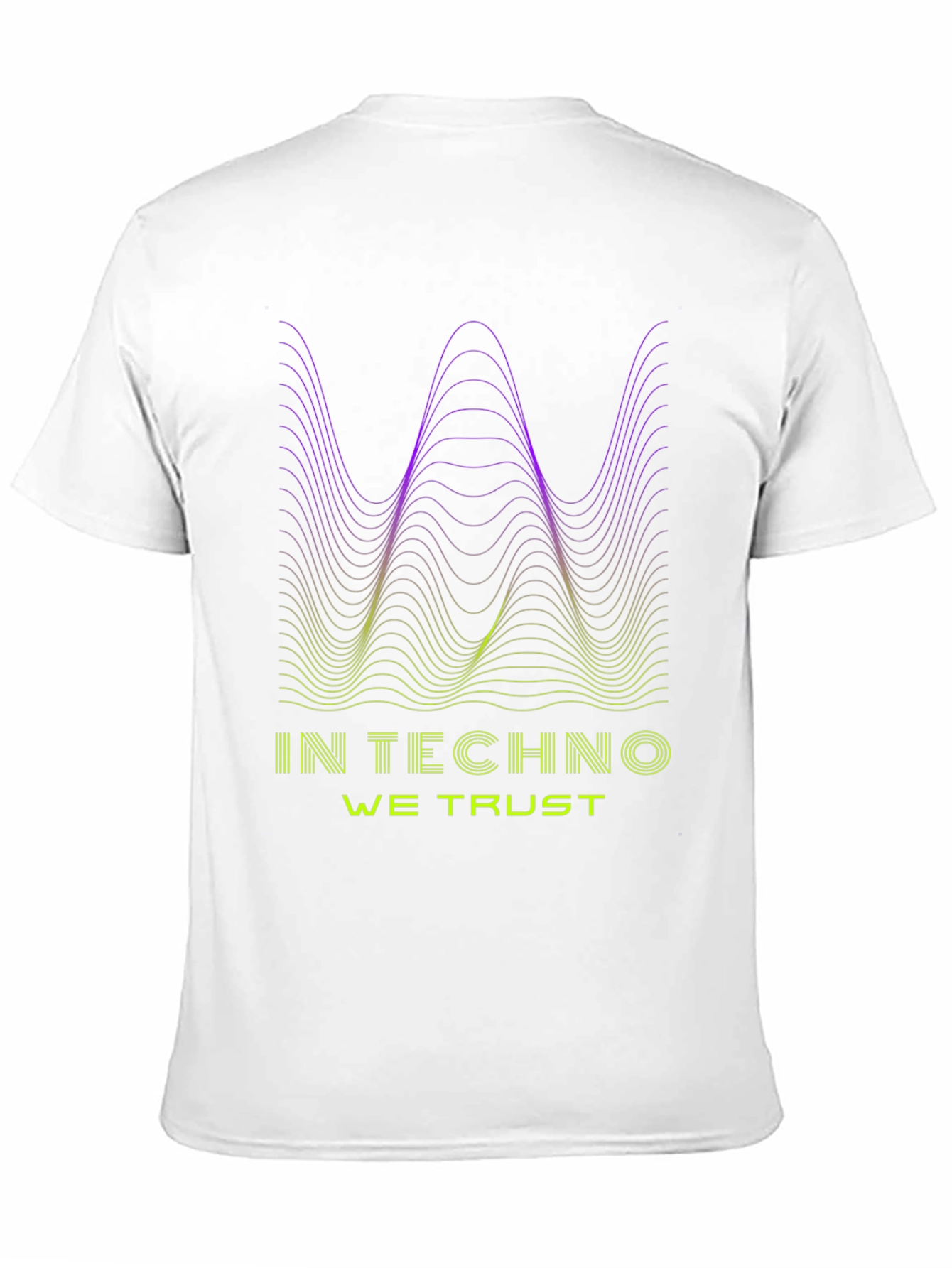 In Techno We Trust Graphic T-Shirt