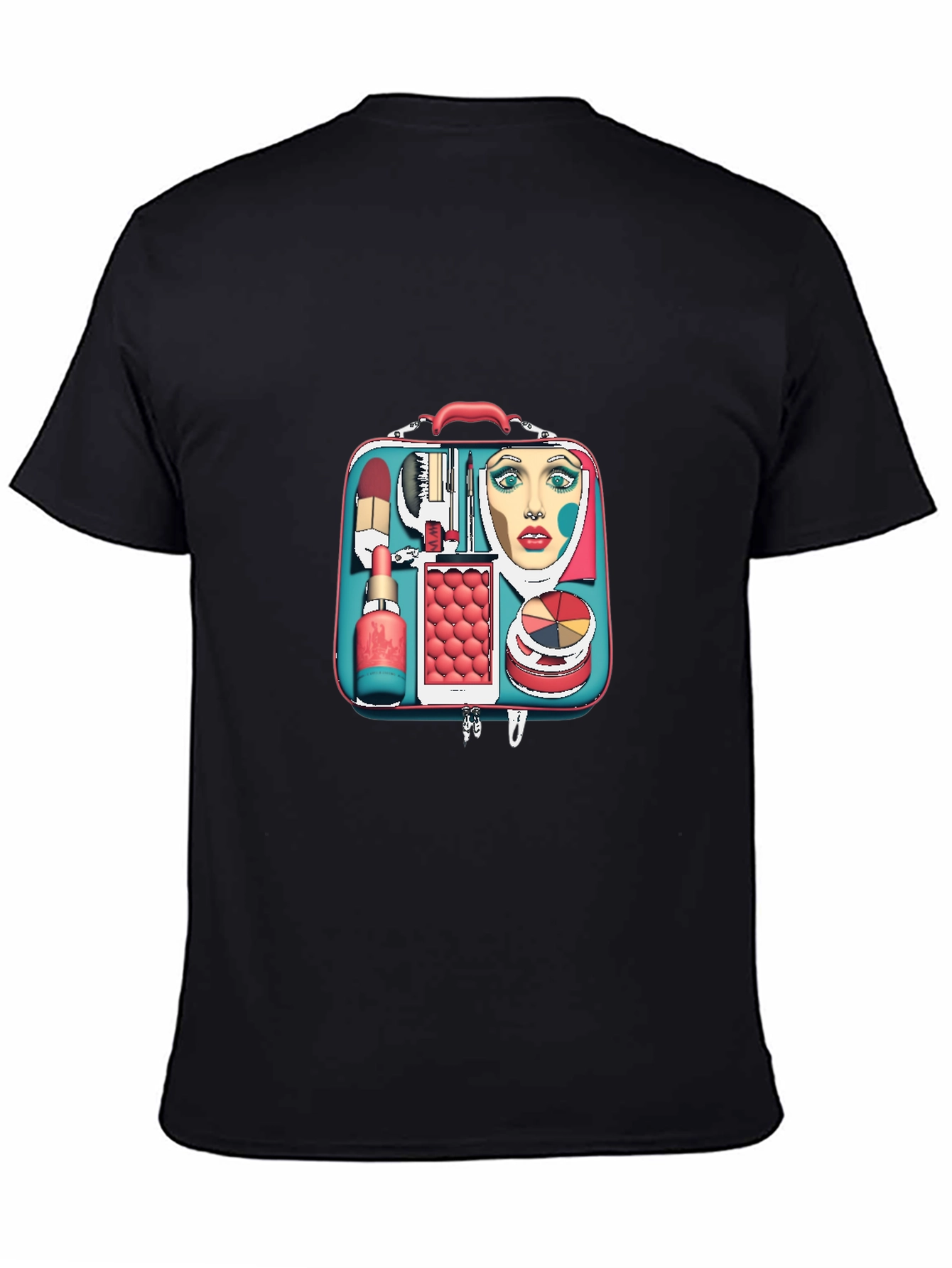 Makeup Kit Graphic T-Shirt - Fun & Stylish Tee