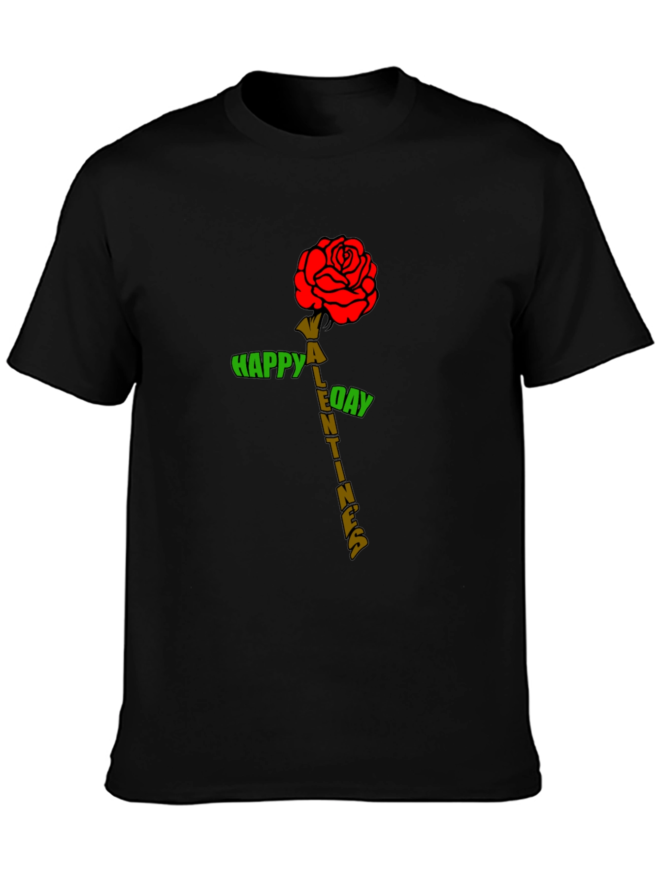 Valentines Day Rose T-Shirt
