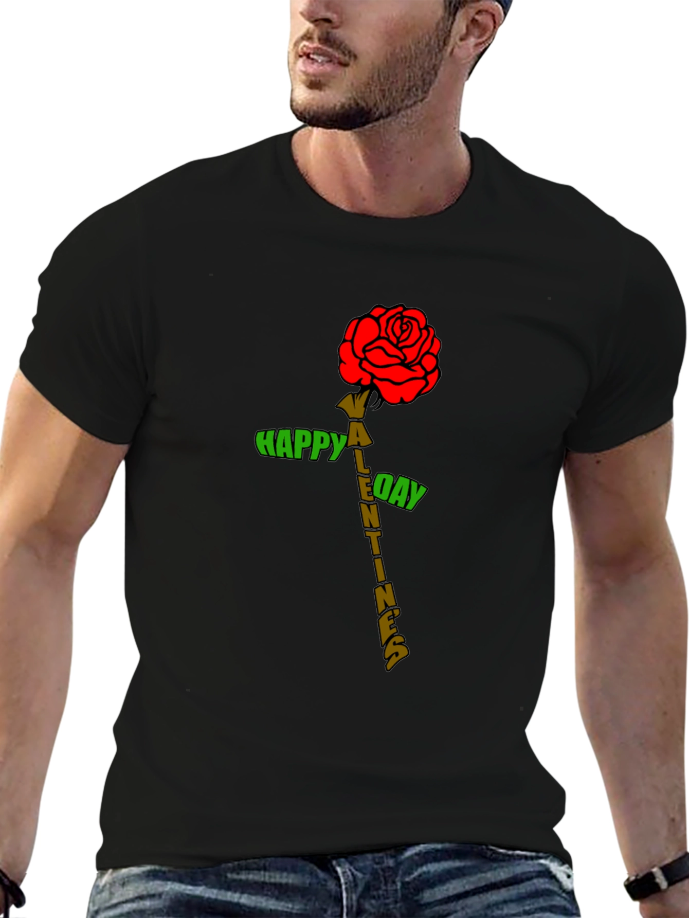 Valentines Day Rose T-Shirt