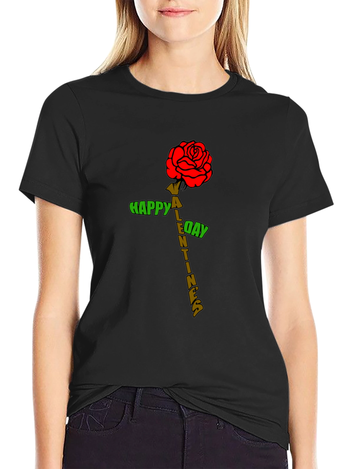 Valentines Day Rose T-Shirt