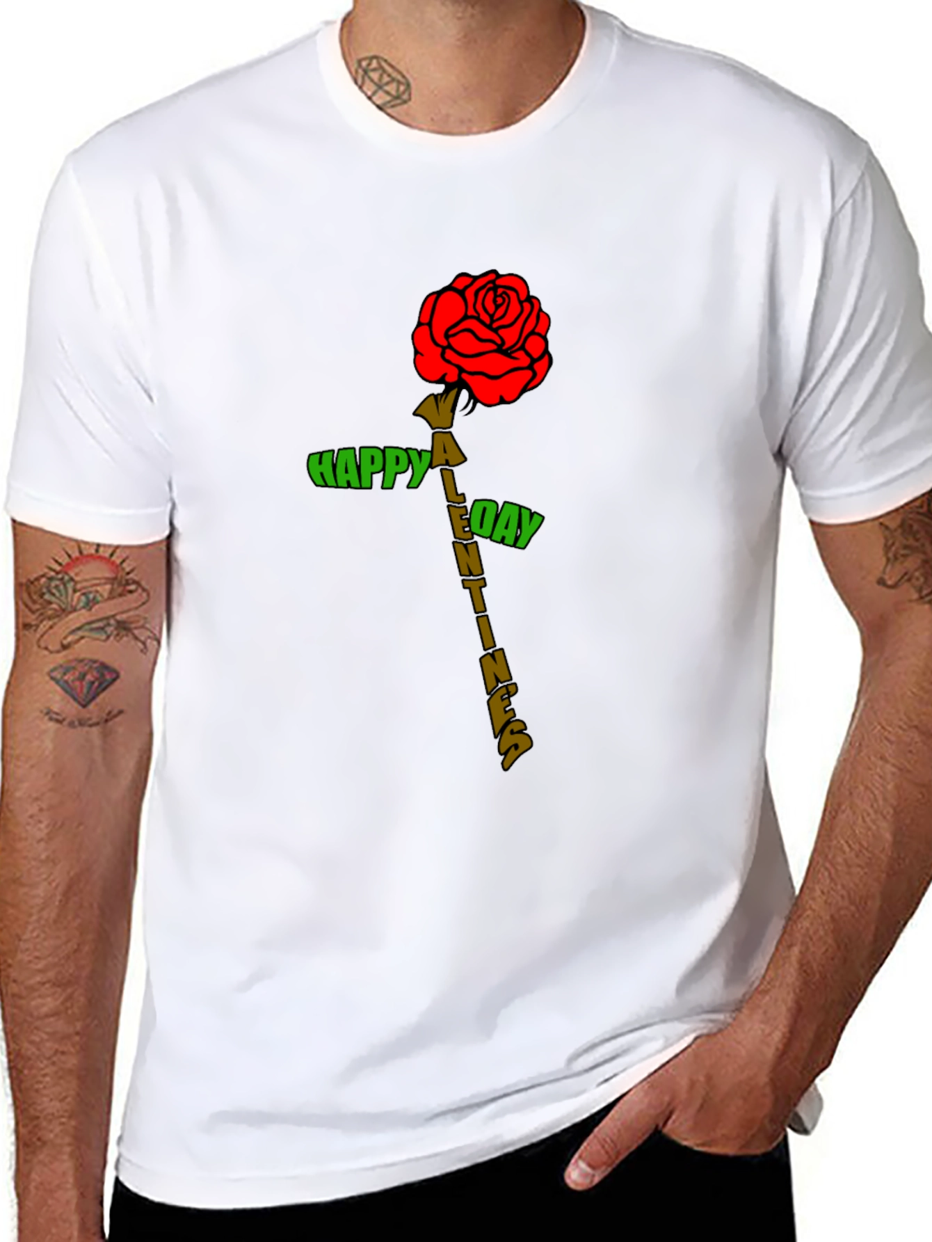 Valentines Day Rose T-Shirt